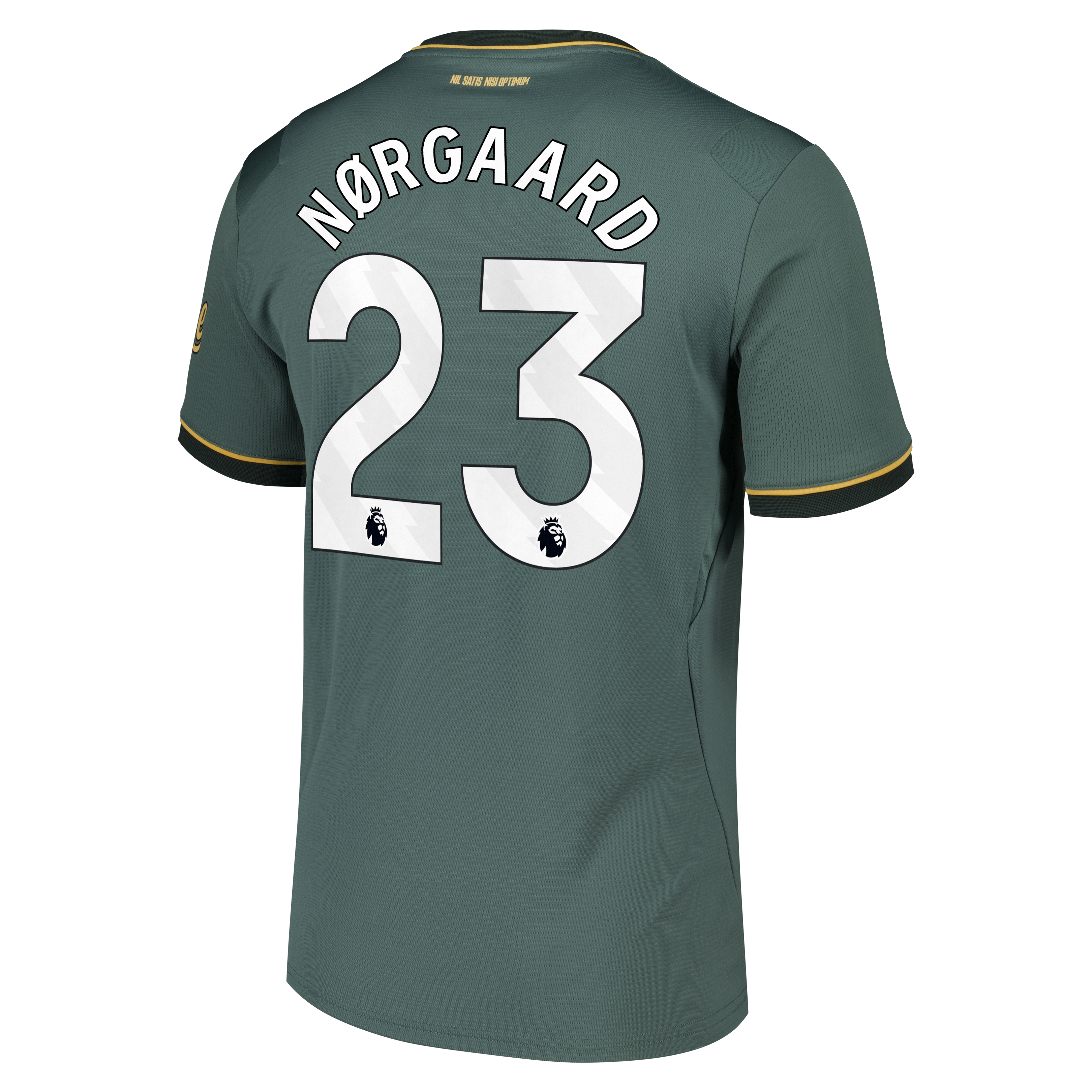 Everton Castore Third Replica Shirt 2026-27 with N&oslash;rgaard 23 printing, , rebel_hi-res