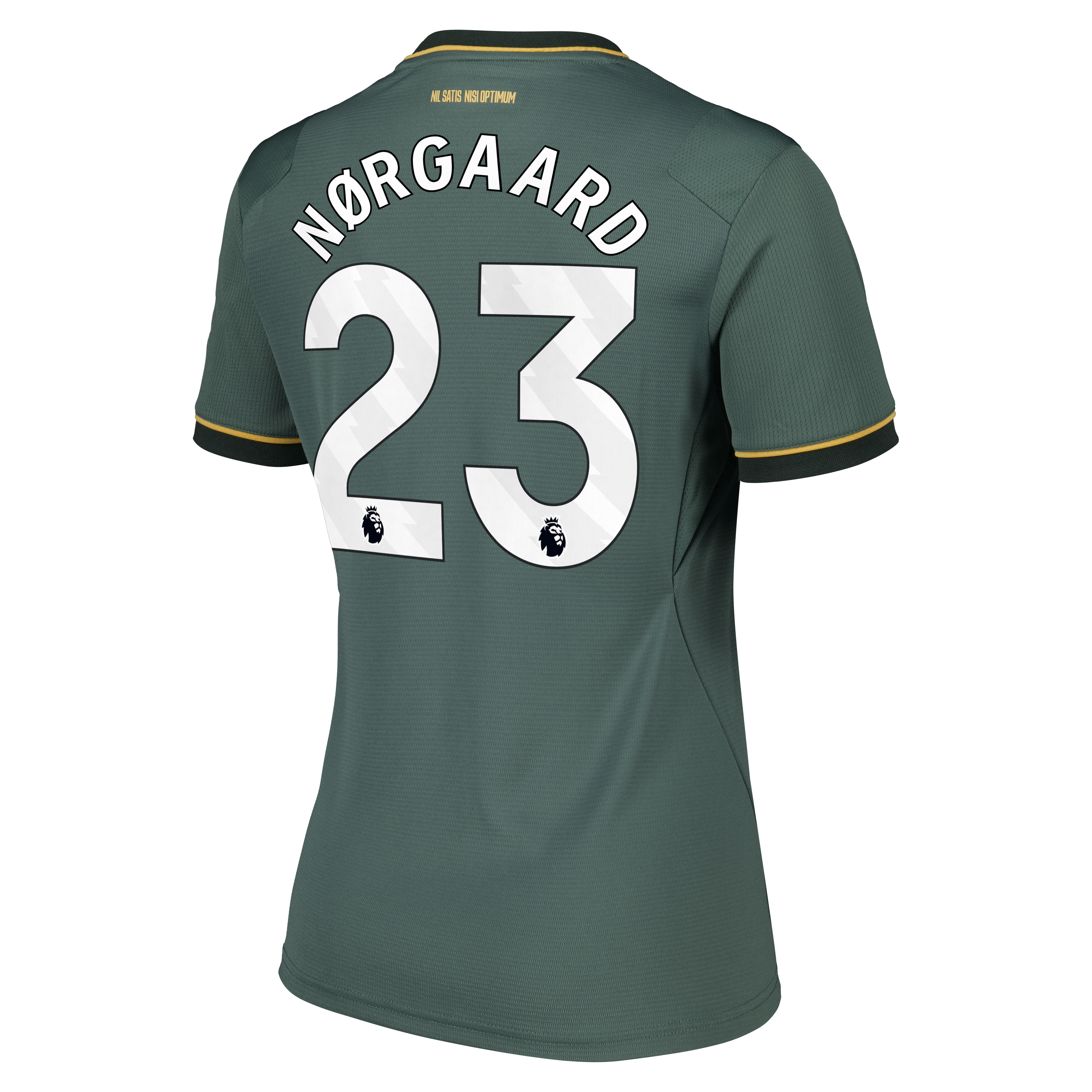 Everton Castore Third Replica Shirt 2026-27 - Womens with N&oslash;rgaard 23 printing, , rebel_hi-res