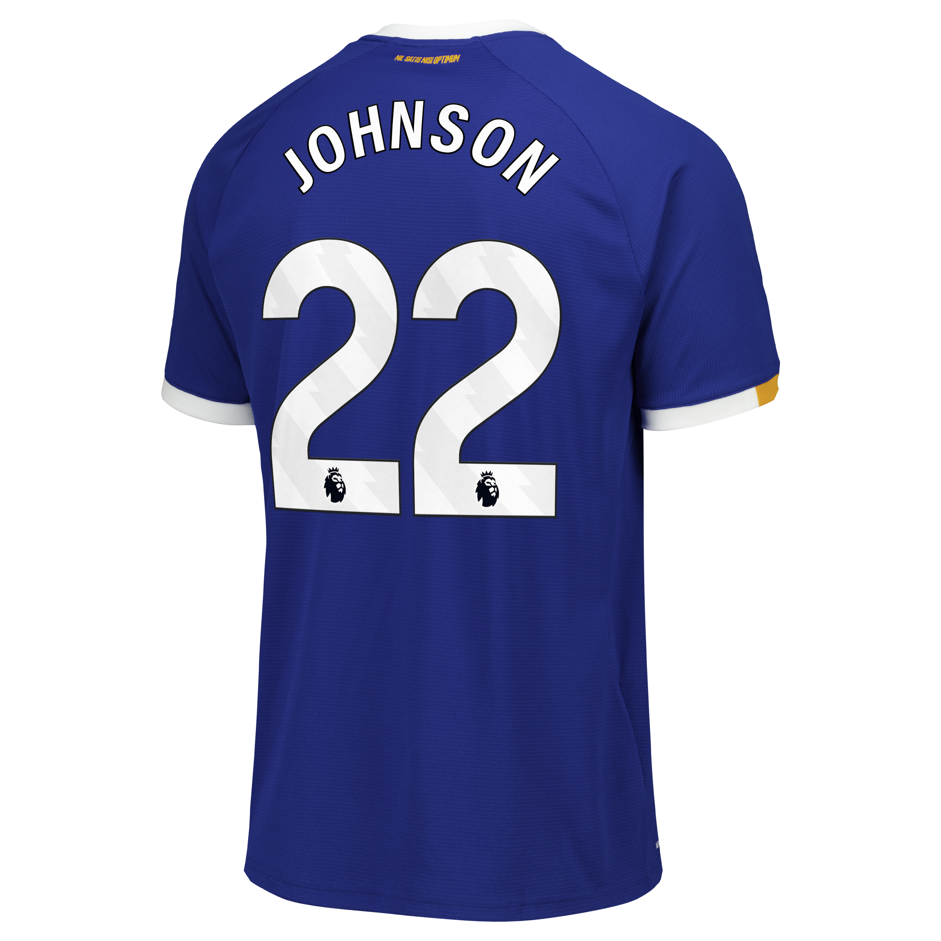 Everton Castore Home Replica Shirt 2026-27 with Johnson 22 printing, , rebel_hi-res