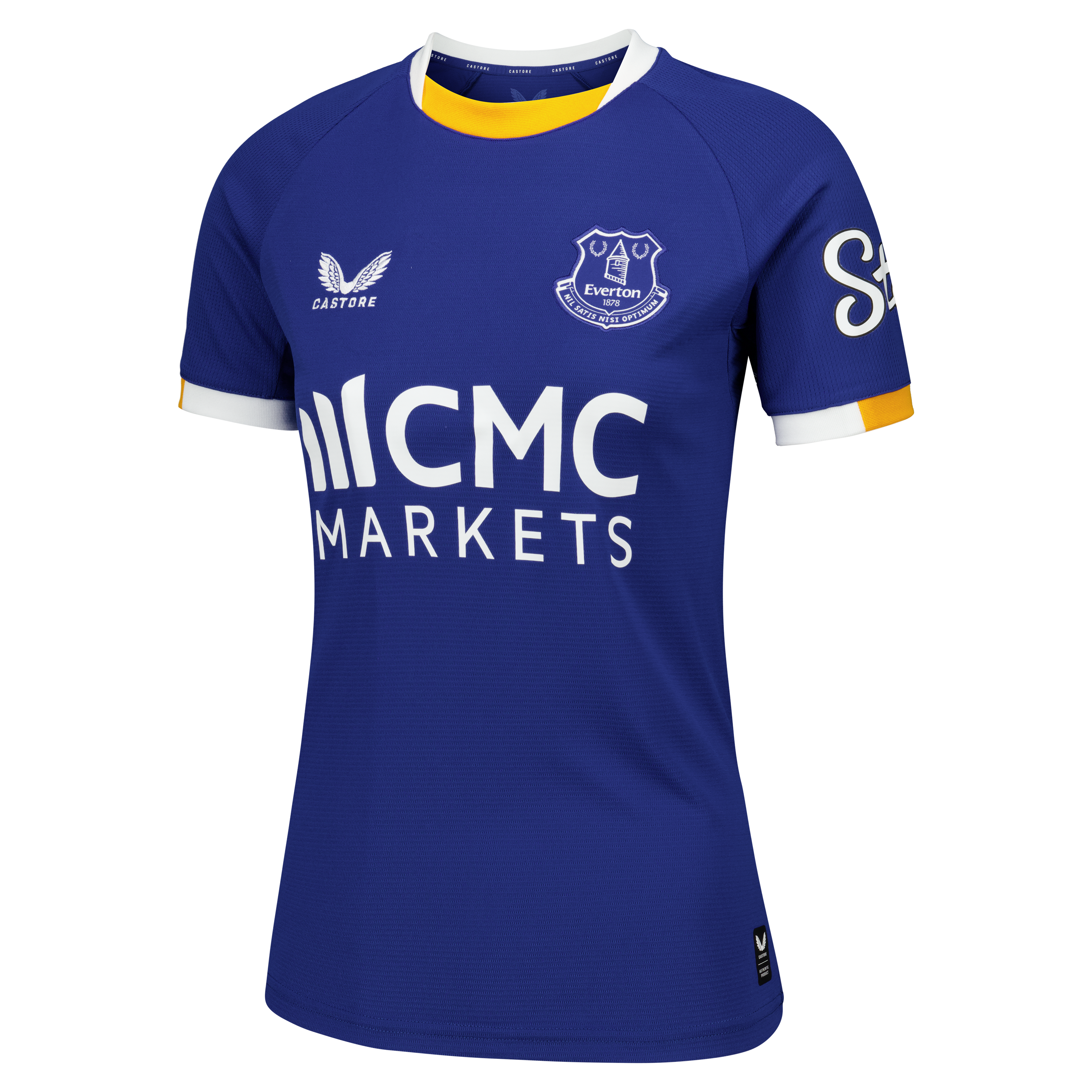 Everton Castore Home Replica Shirt 2026-27 - Womens with Johnson 22 printing, , rebel_hi-res