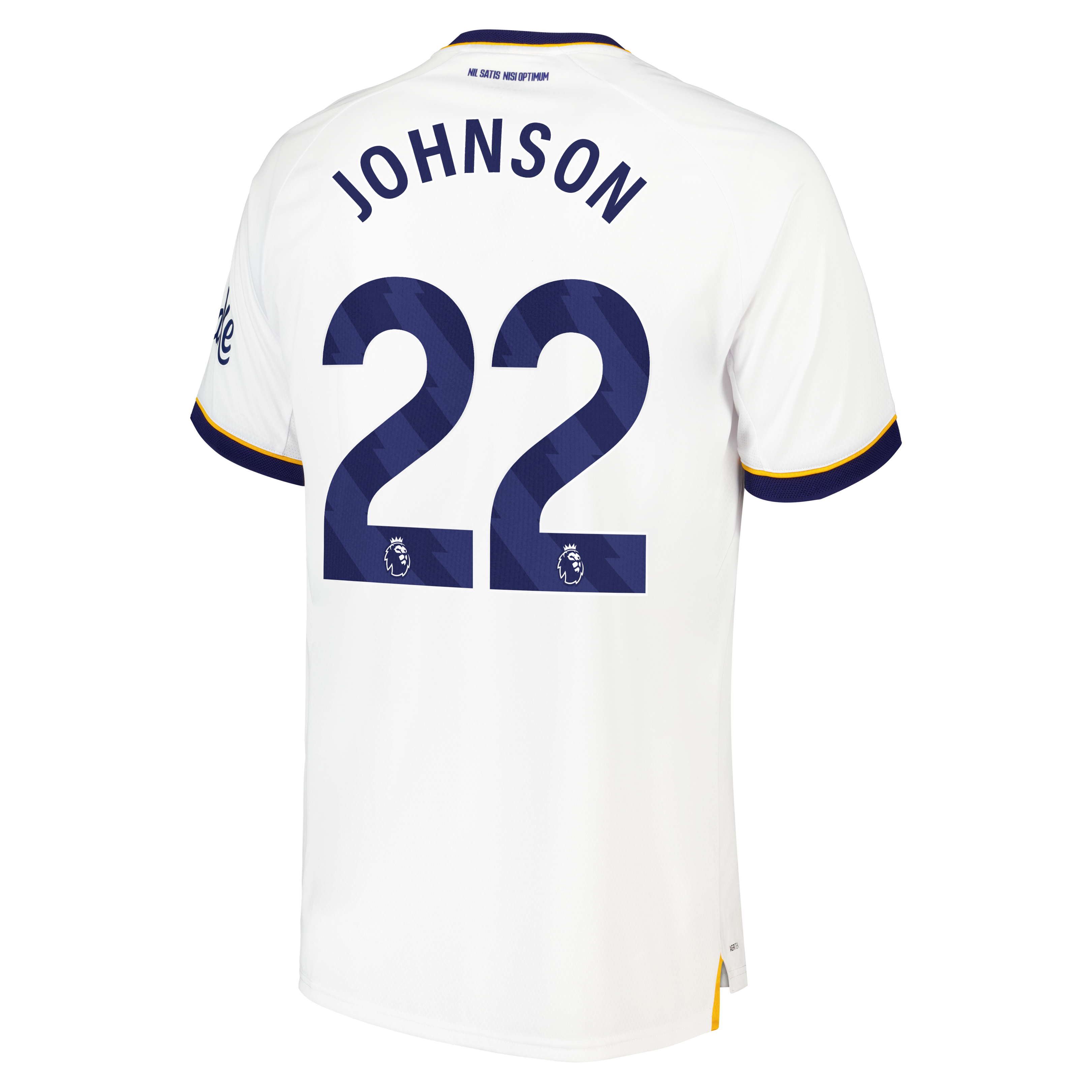 Everton Castore Away Pro Shirt 2026-27 with Johnson 22 printing, , rebel_hi-res