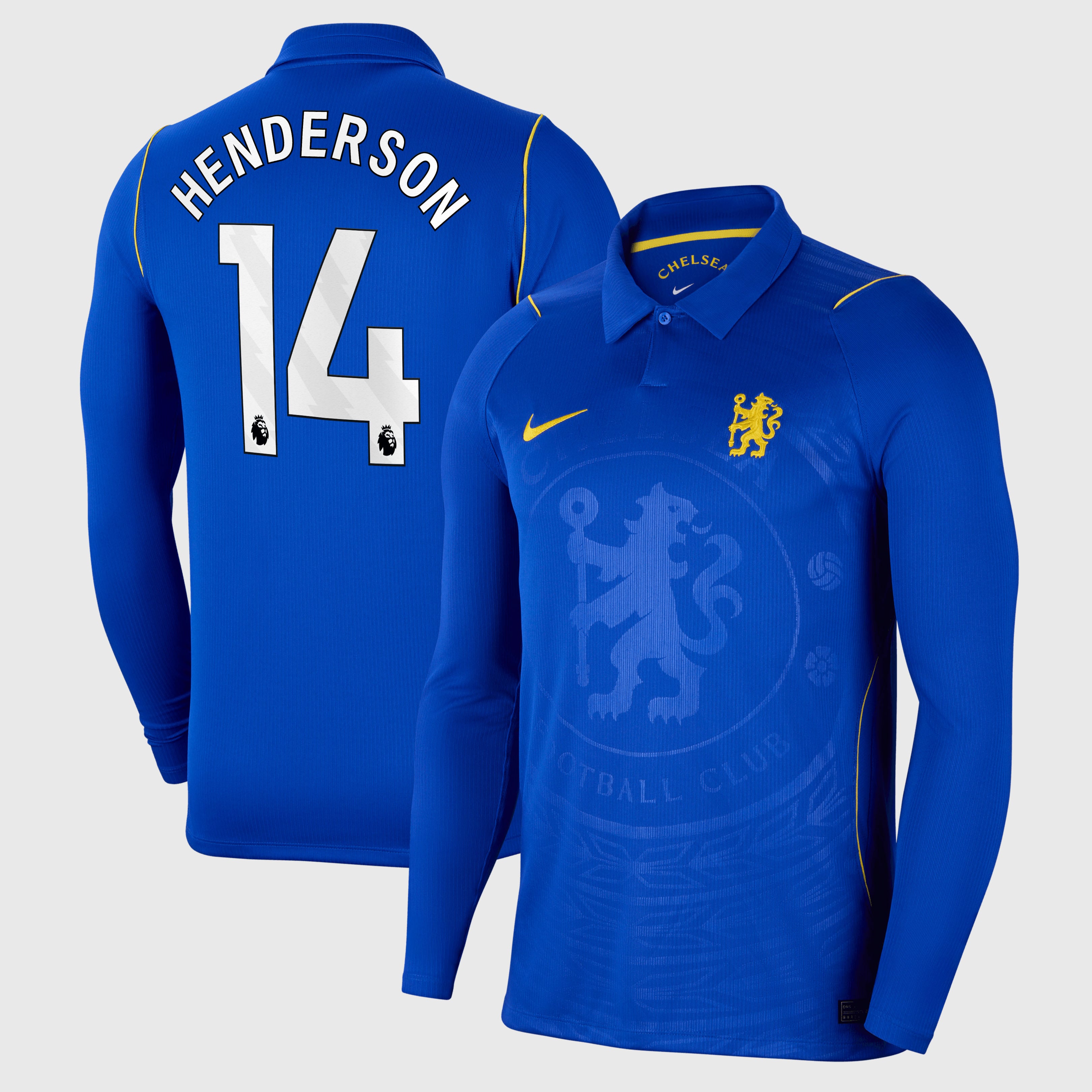 Chelsea Nike Home Stadium Shirt 2026-27 - Long Sleeve with Henderson 14 printing, , rebel_hi-res