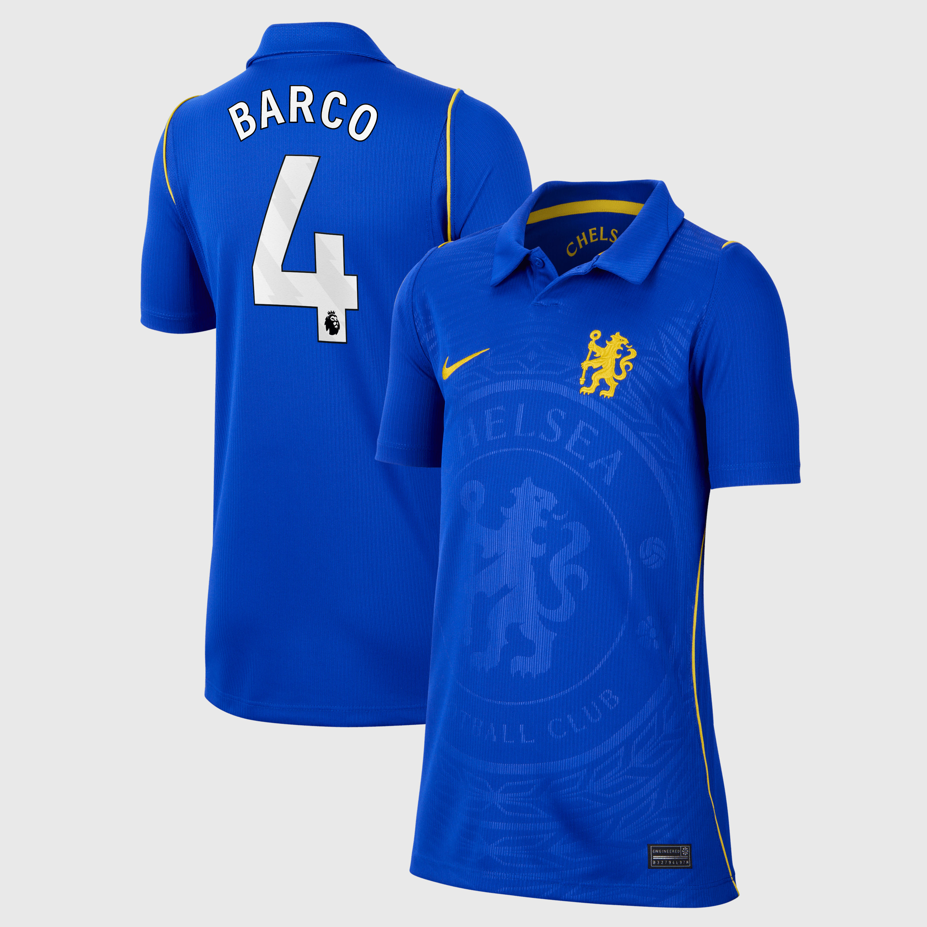 Chelsea Nike Home Stadium Shirt 2026-27 - Kids with Barco 4 printing, , rebel_hi-res