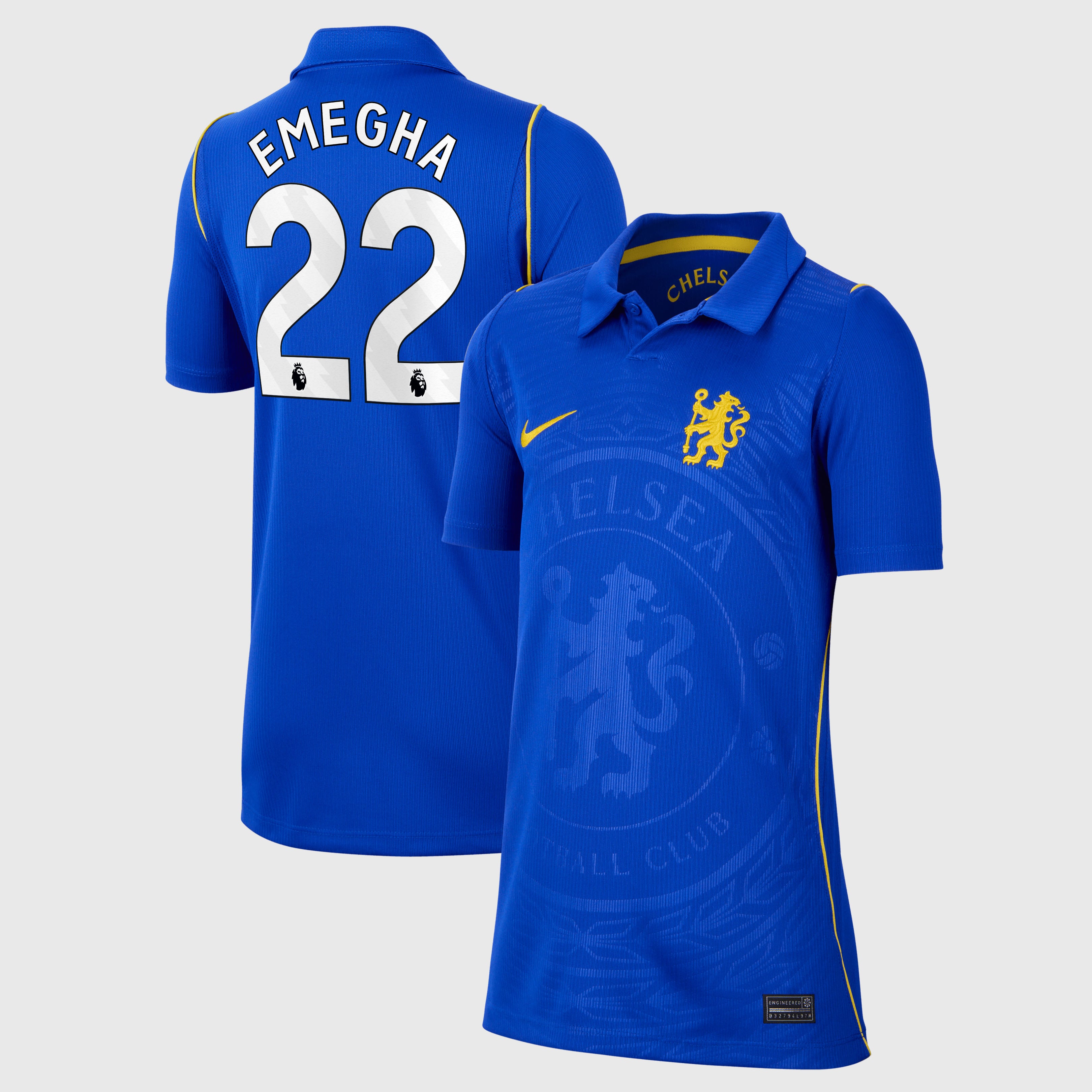 Chelsea Nike Home Stadium Shirt 2026-27 - Kids with Emegha 22 printing, , rebel_hi-res