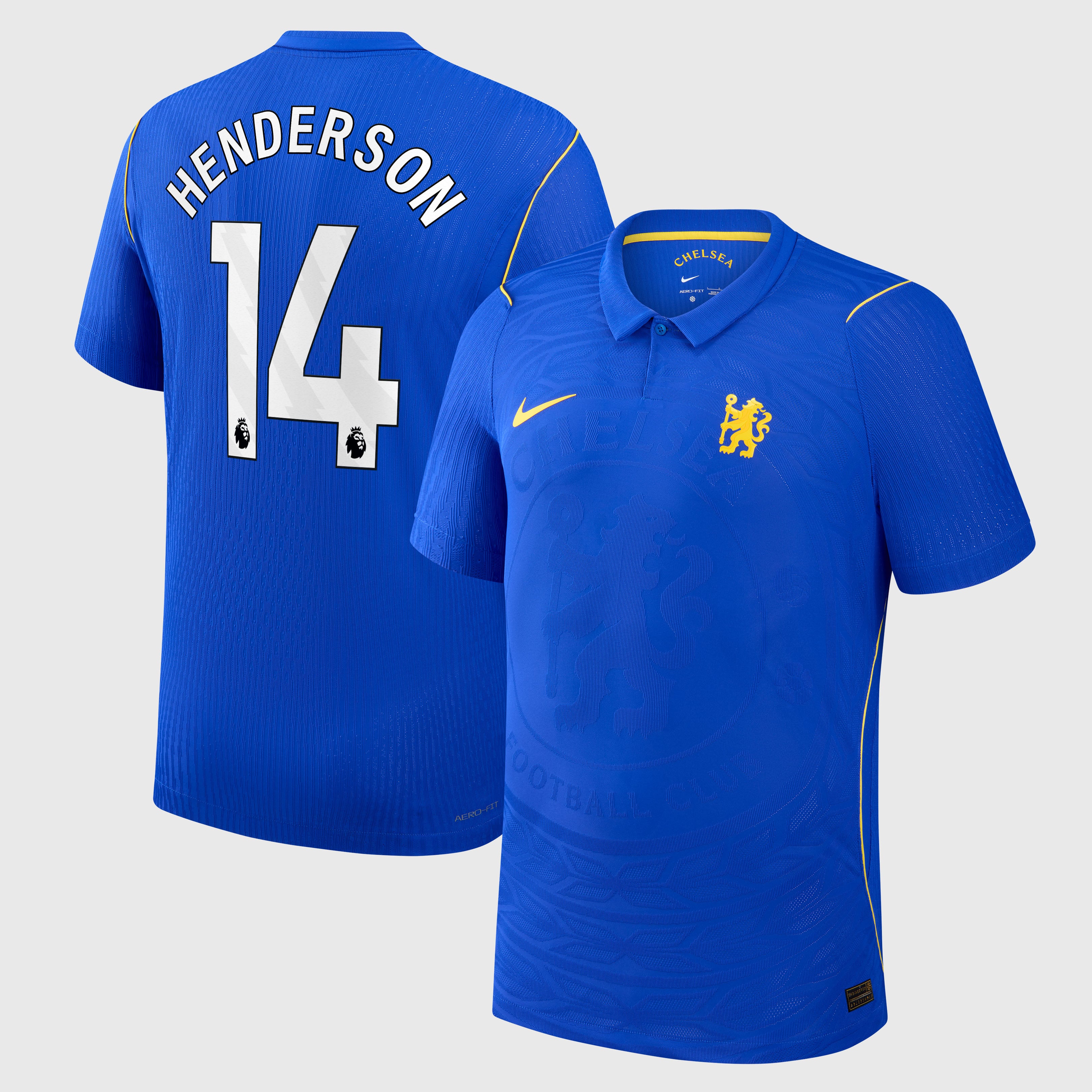 Chelsea Nike Home Aero-FIT Match Shirt 2026-27 - Kids with Henderson 14 printing, , rebel_hi-res