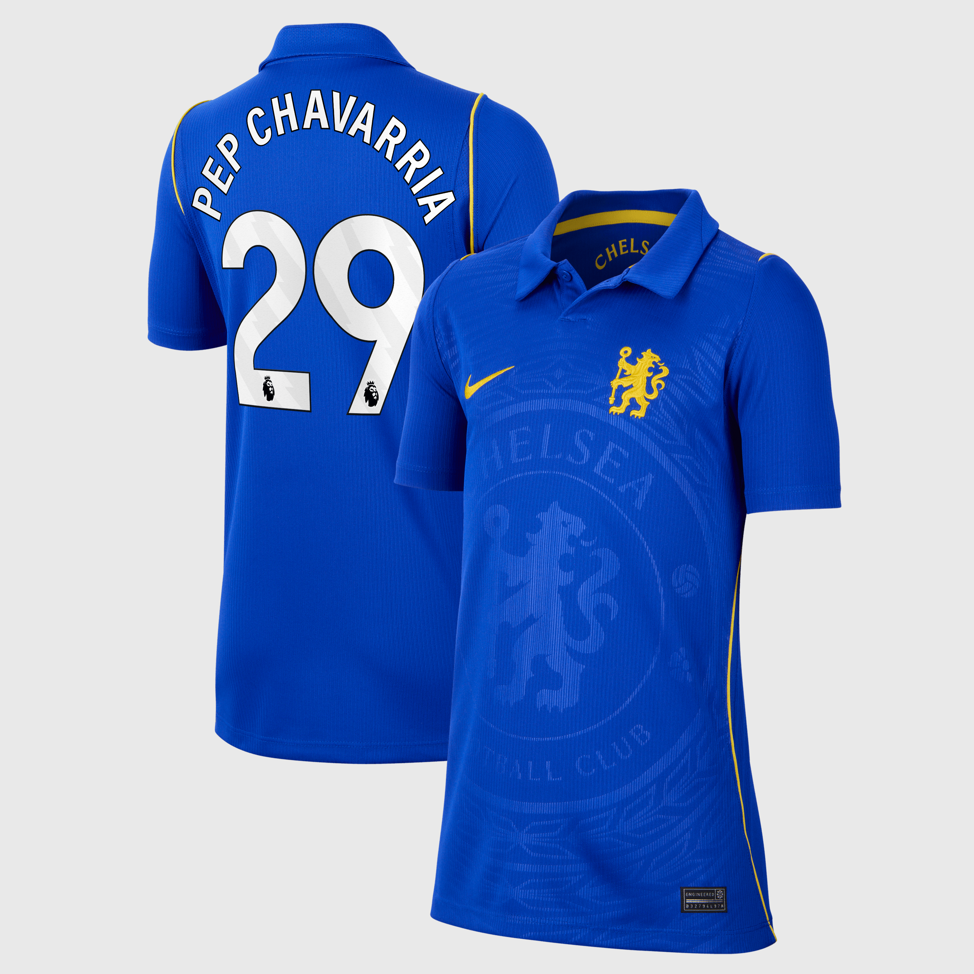 Chelsea Nike Home Stadium Shirt 2026-27 - Kids with Pep Chavarria 29 printing