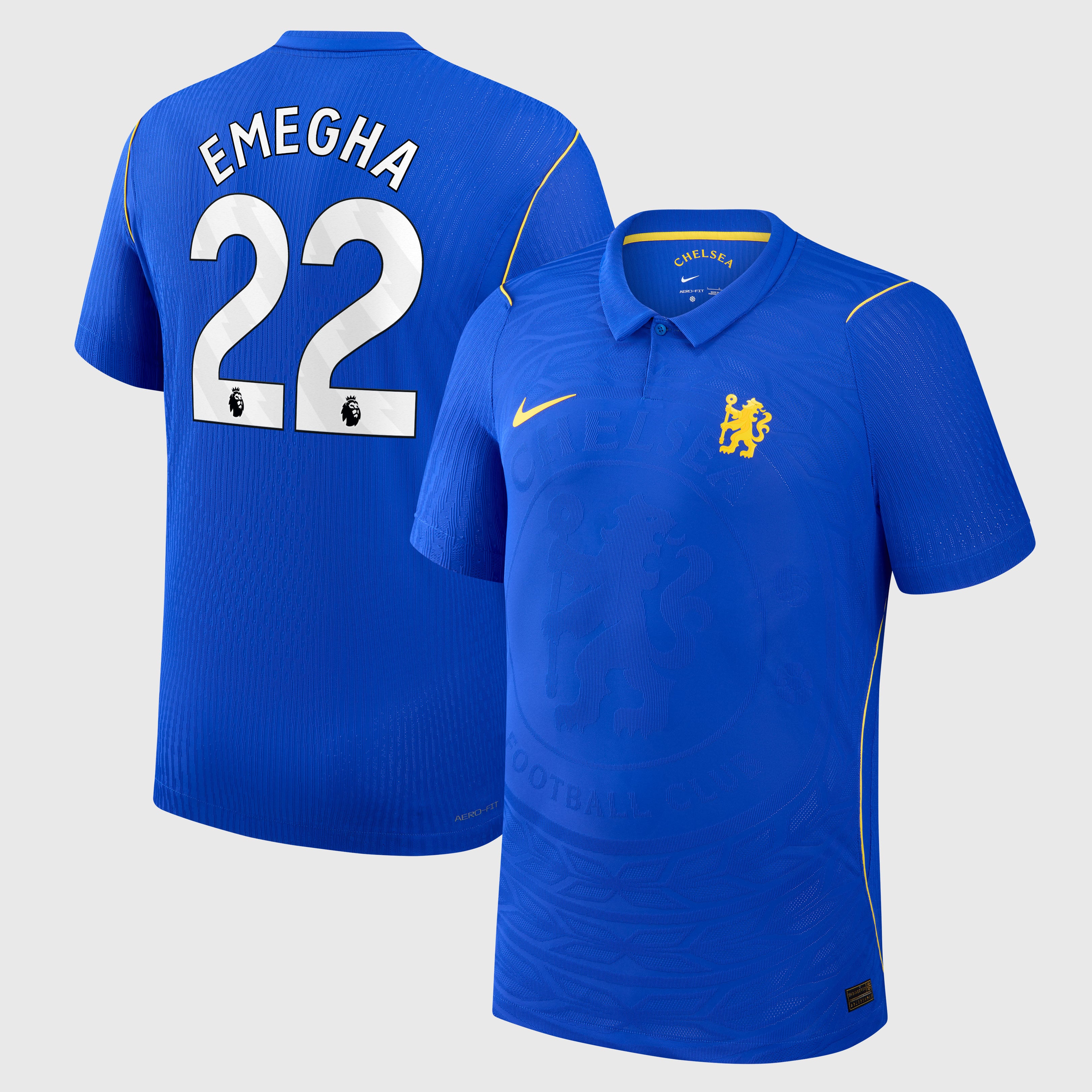 Chelsea Nike Home Aero-FIT Match Shirt 2026-27 - Kids with Emegha 22 printing, , rebel_hi-res