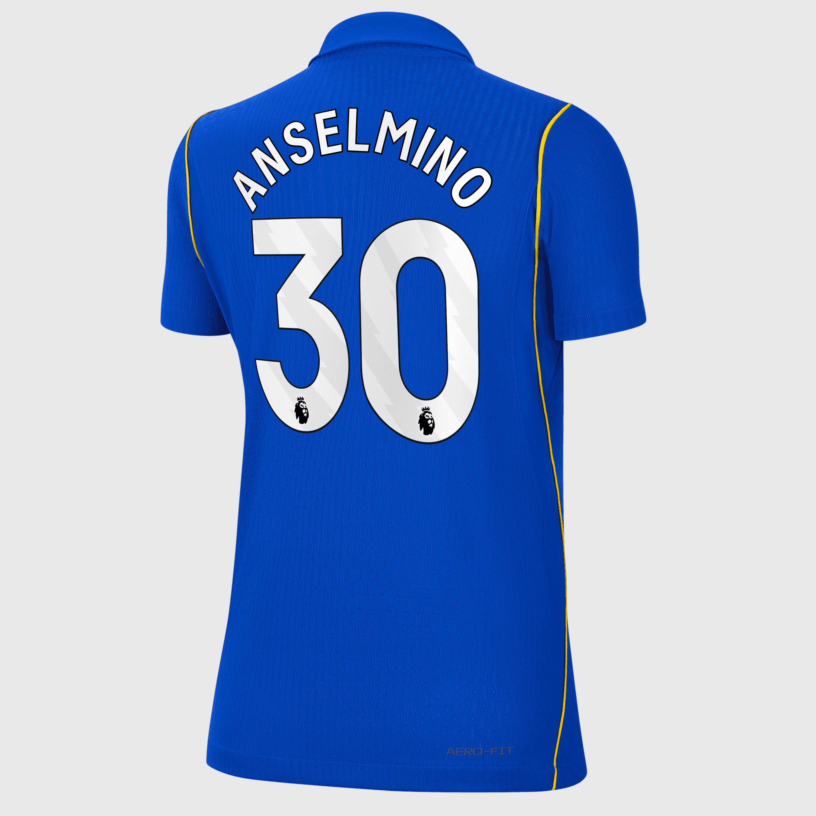 Chelsea Nike Home Aero-FIT Match Shirt 2026-27 - Womens with Anselmino 30 printing, , rebel_hi-res
