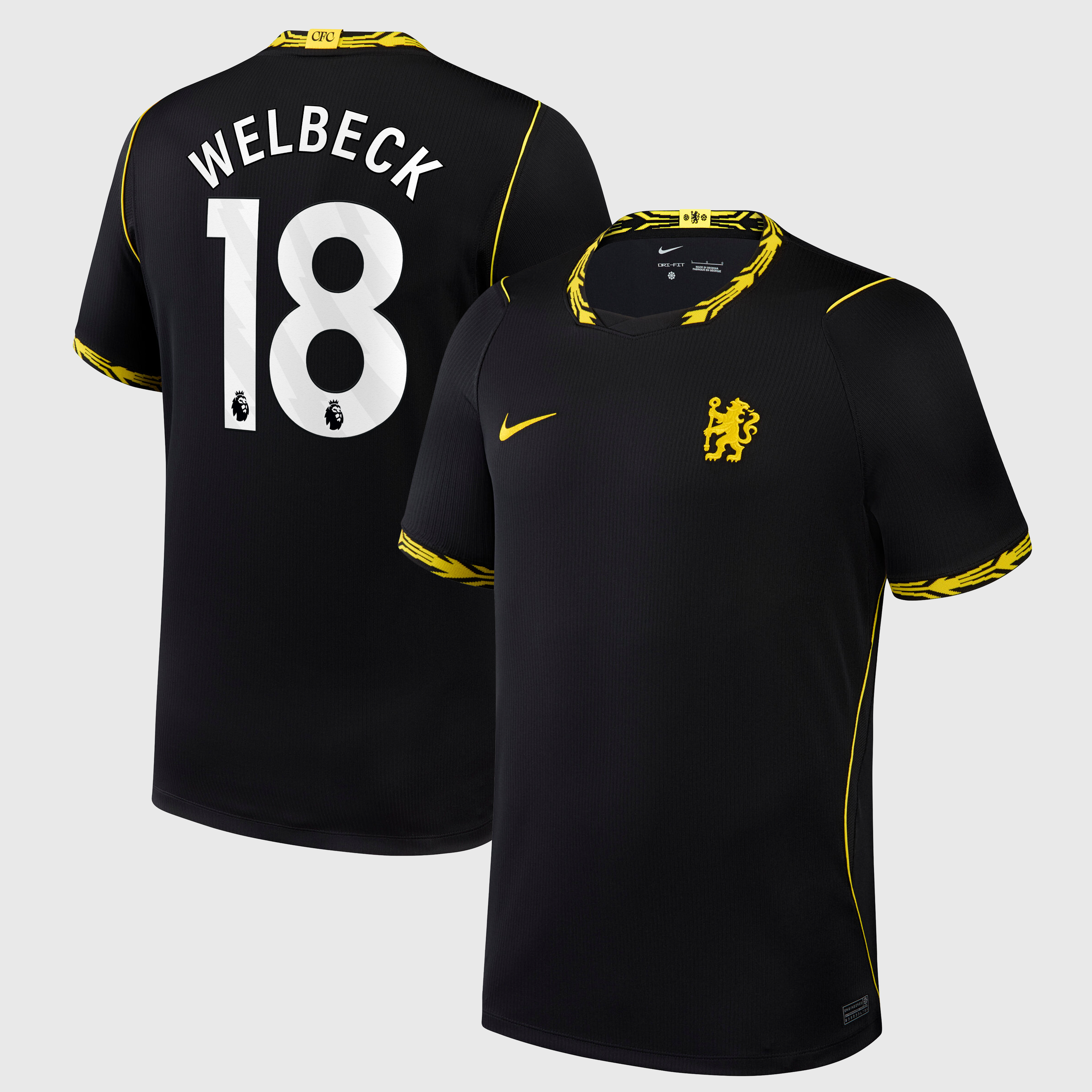 Chelsea Nike Away Stadium Shirt 2026-27 with Welbeck 18 printing, , rebel_hi-res