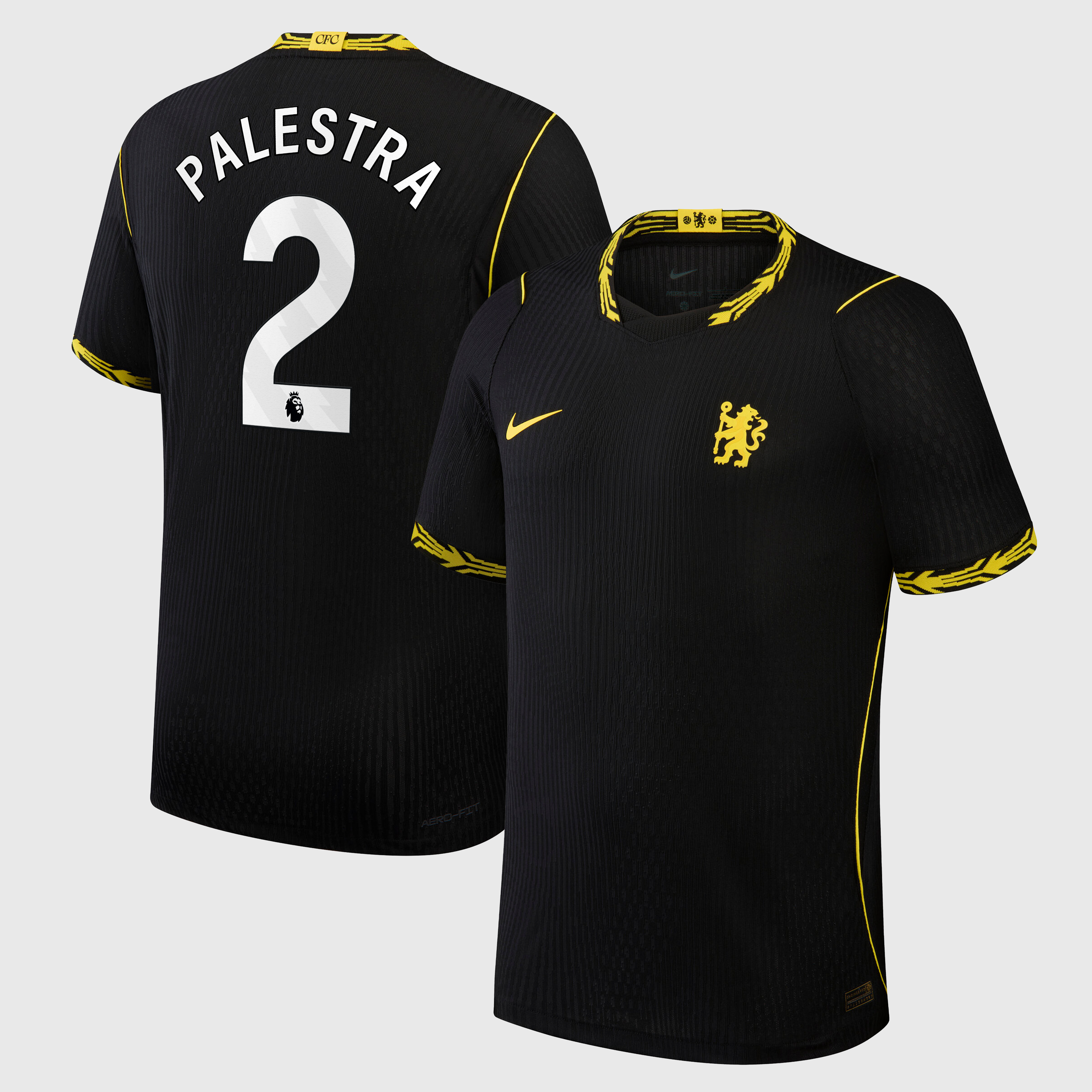 Chelsea Nike Away Aero-FIT Match Shirt 2026-27 with Palestra 2 printing, , rebel_hi-res