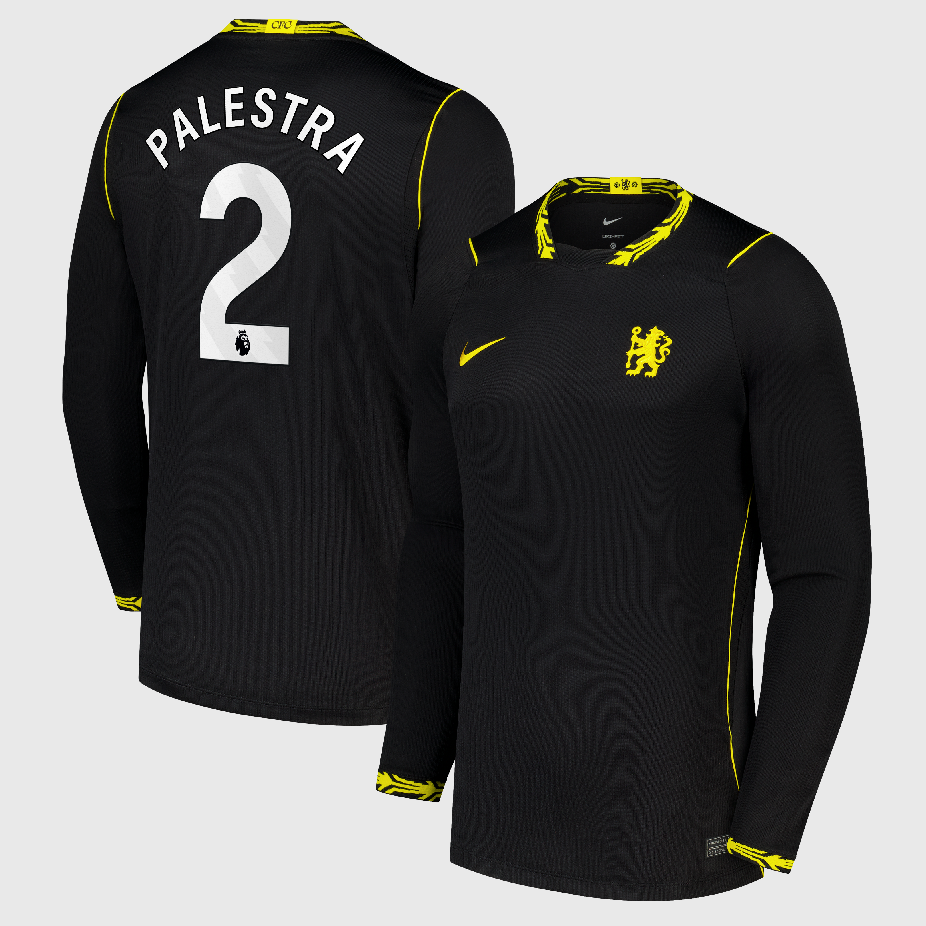 Chelsea Nike Away Stadium Shirt 2026-27 - Long Sleeve with Palestra 2 printing, , rebel_hi-res