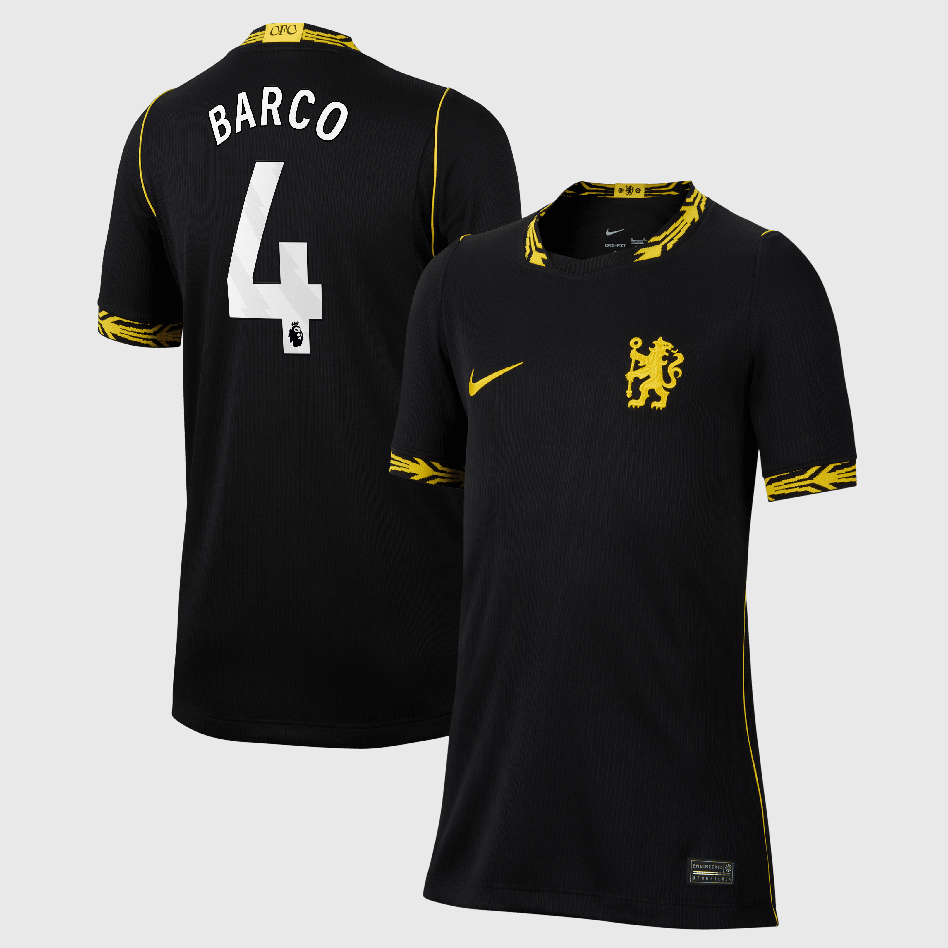 Chelsea Nike Away Stadium Shirt 2026-27 - Kids with Barco 4 printing, , rebel_hi-res