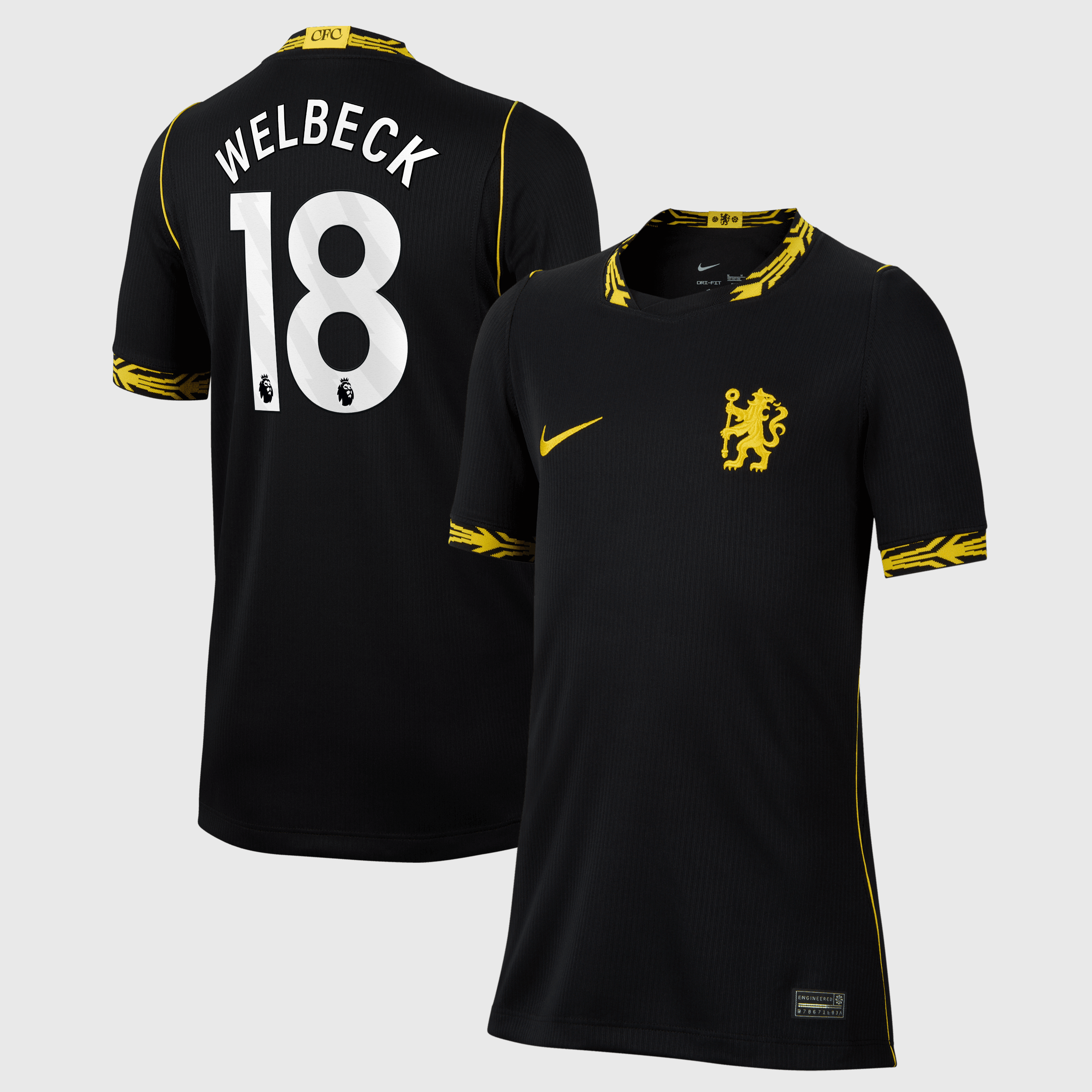 Chelsea Nike Away Stadium Shirt 2026-27 - Kids with Welbeck 18 printing, , rebel_hi-res