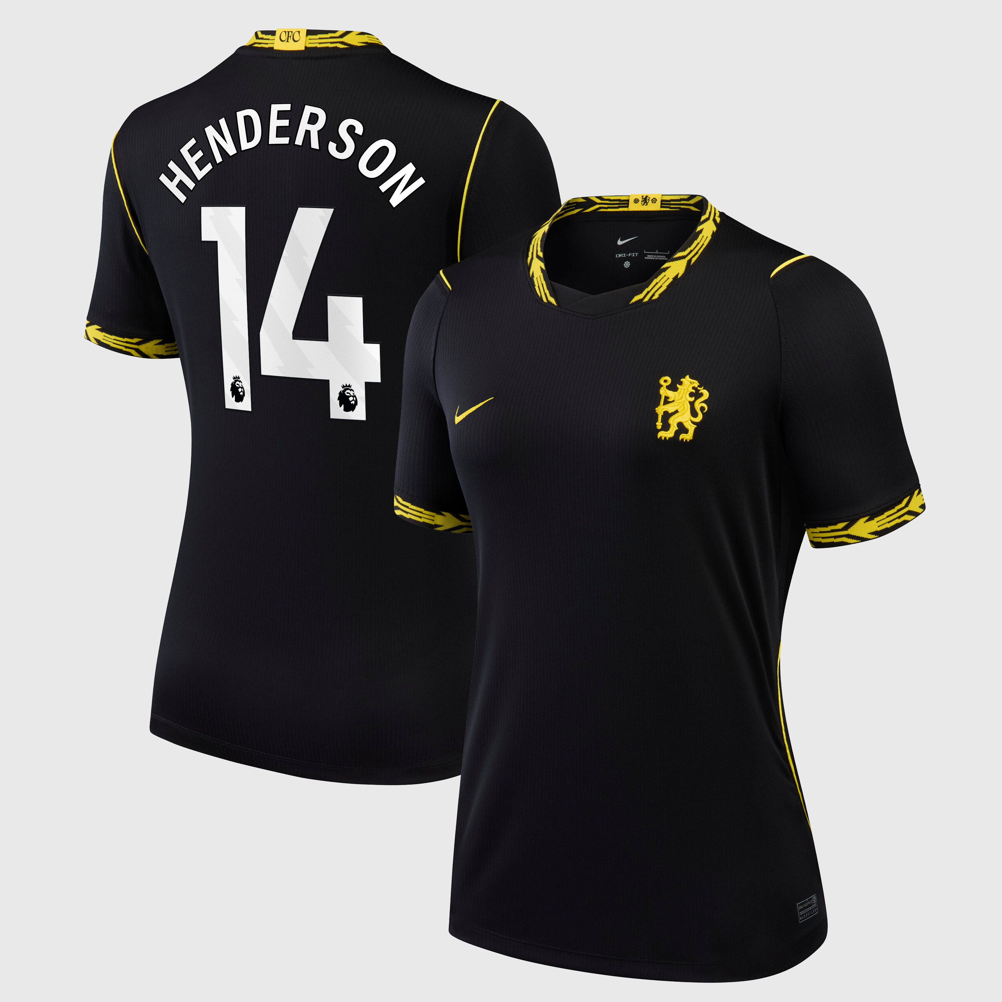 Chelsea Nike Away Stadium Shirt 2026-27 - Womens with Henderson 14 printing, , rebel_hi-res