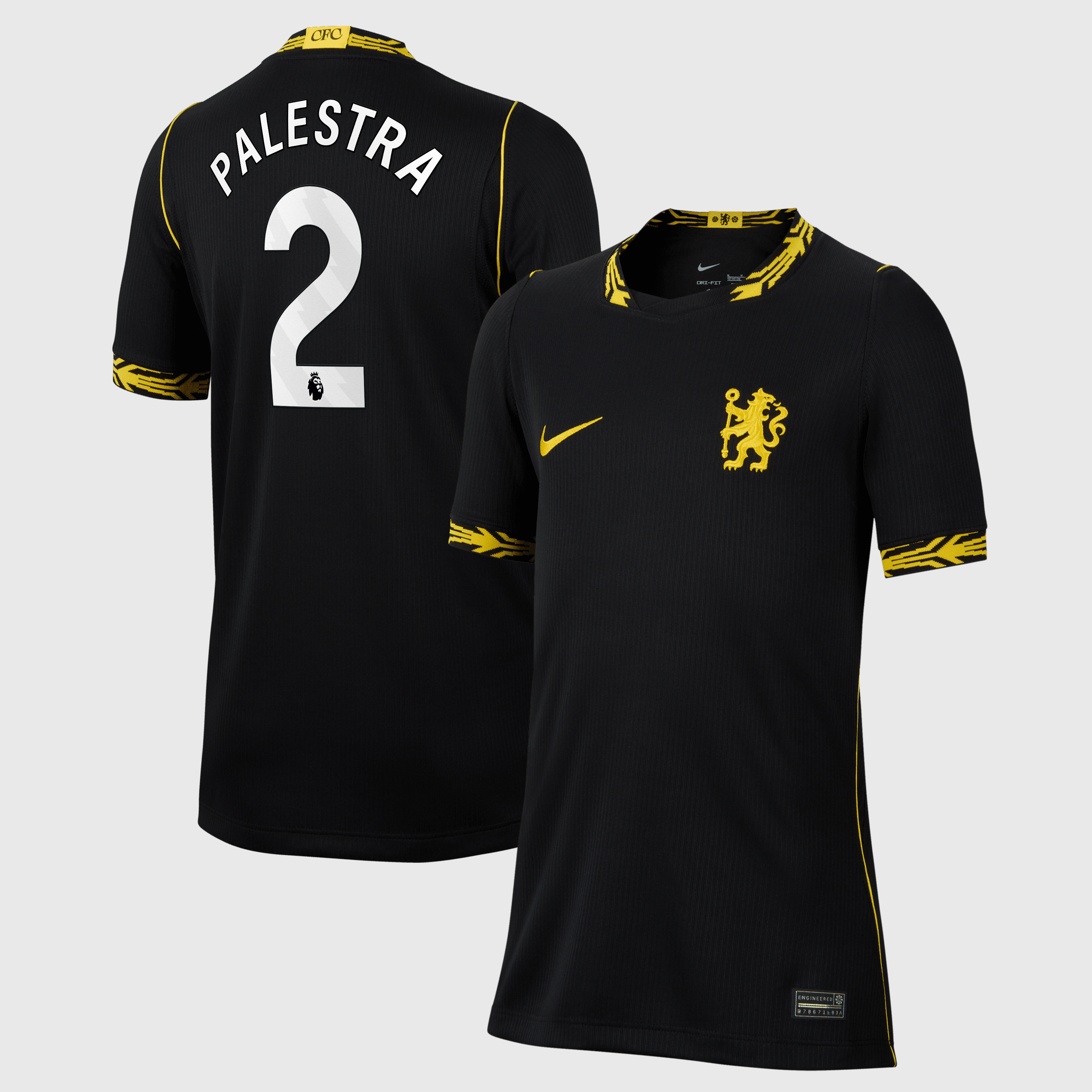 Chelsea Nike Away Stadium Shirt 2026-27 - Kids with Palestra 2 printing, , rebel_hi-res