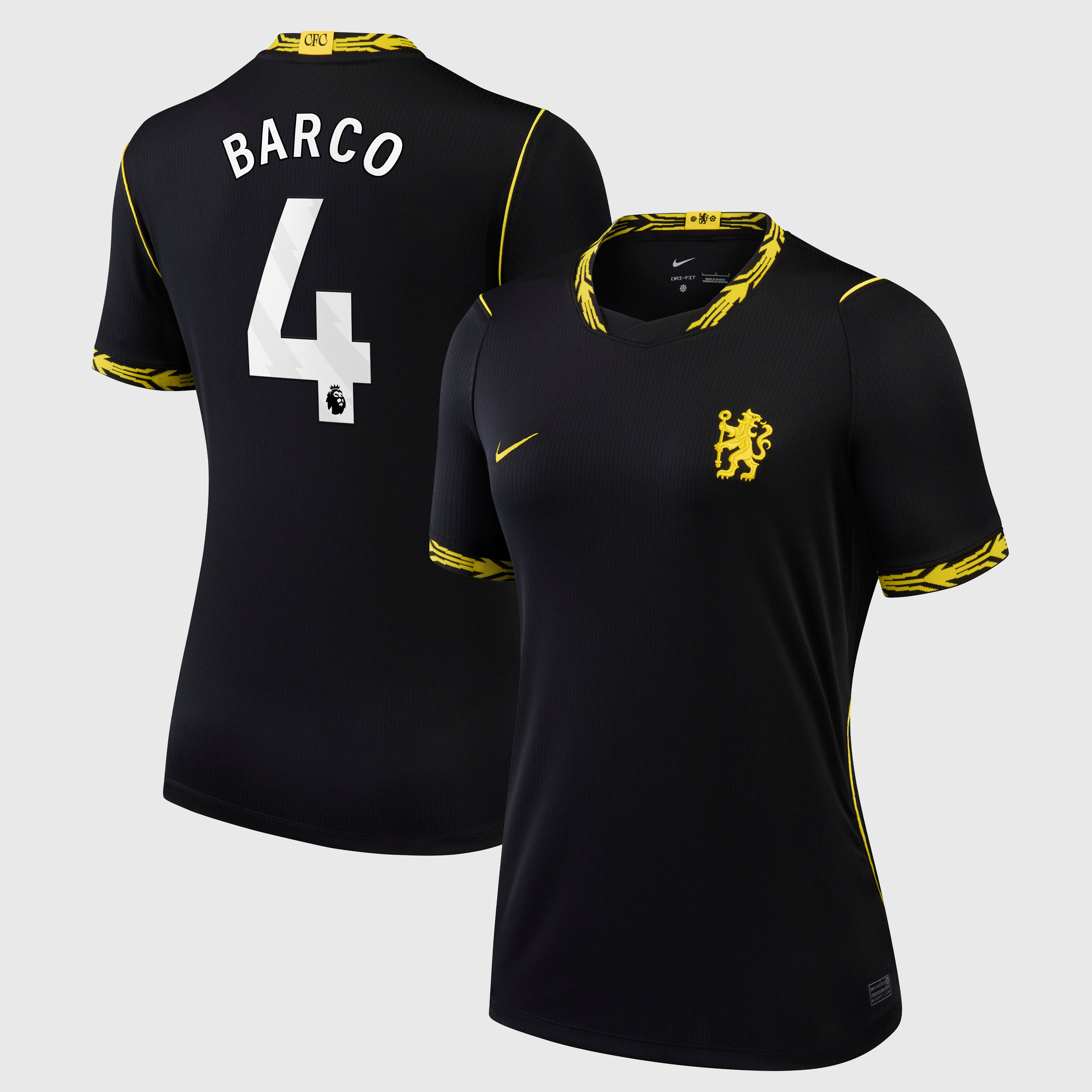 Chelsea Nike Away Stadium Shirt 2026-27 - Womens with Barco 4 printing, , rebel_hi-res
