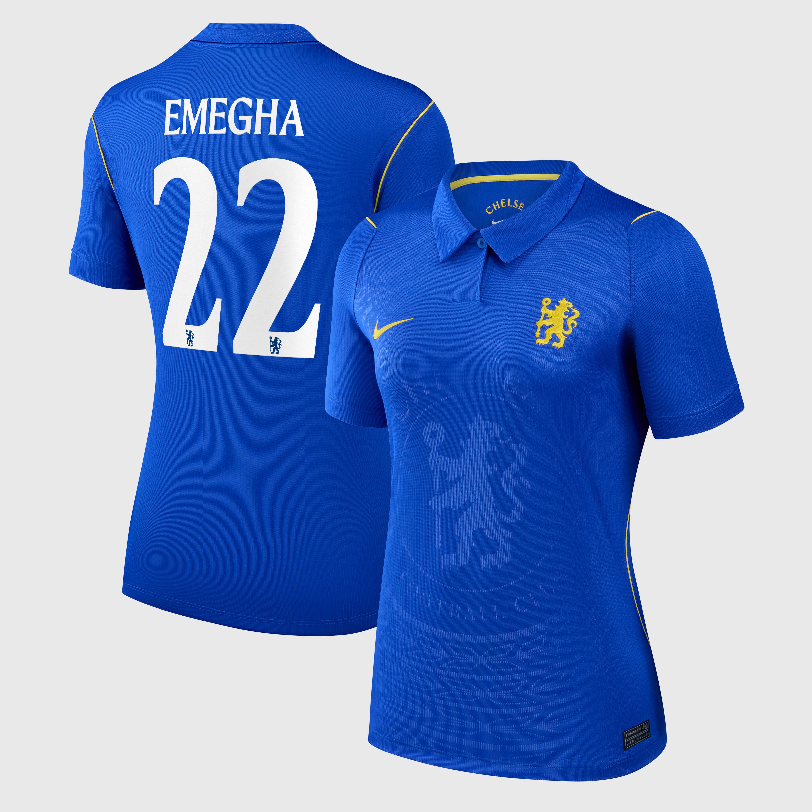 Chelsea Cup Nike Home Stadium Shirt 2026-27 - Womens with Emegha 22 printing, , rebel_hi-res