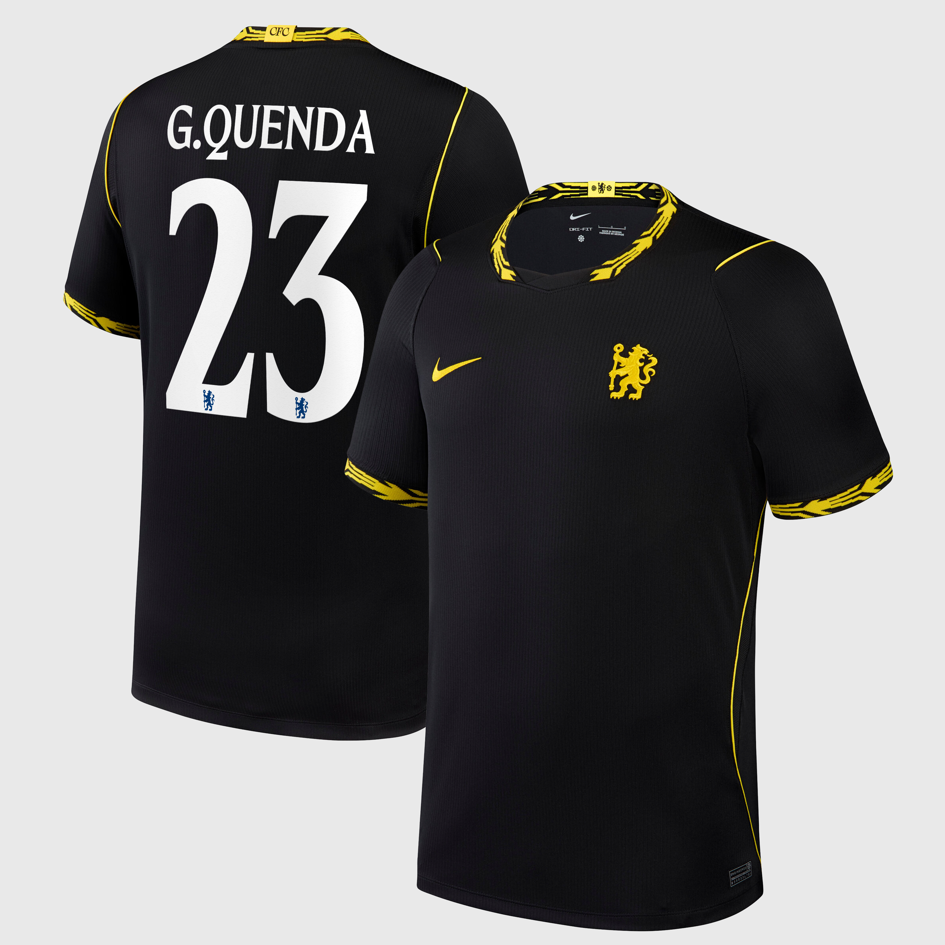 Chelsea Cup Nike Away Stadium Shirt 2026-27 with G.Quenda 23 printing