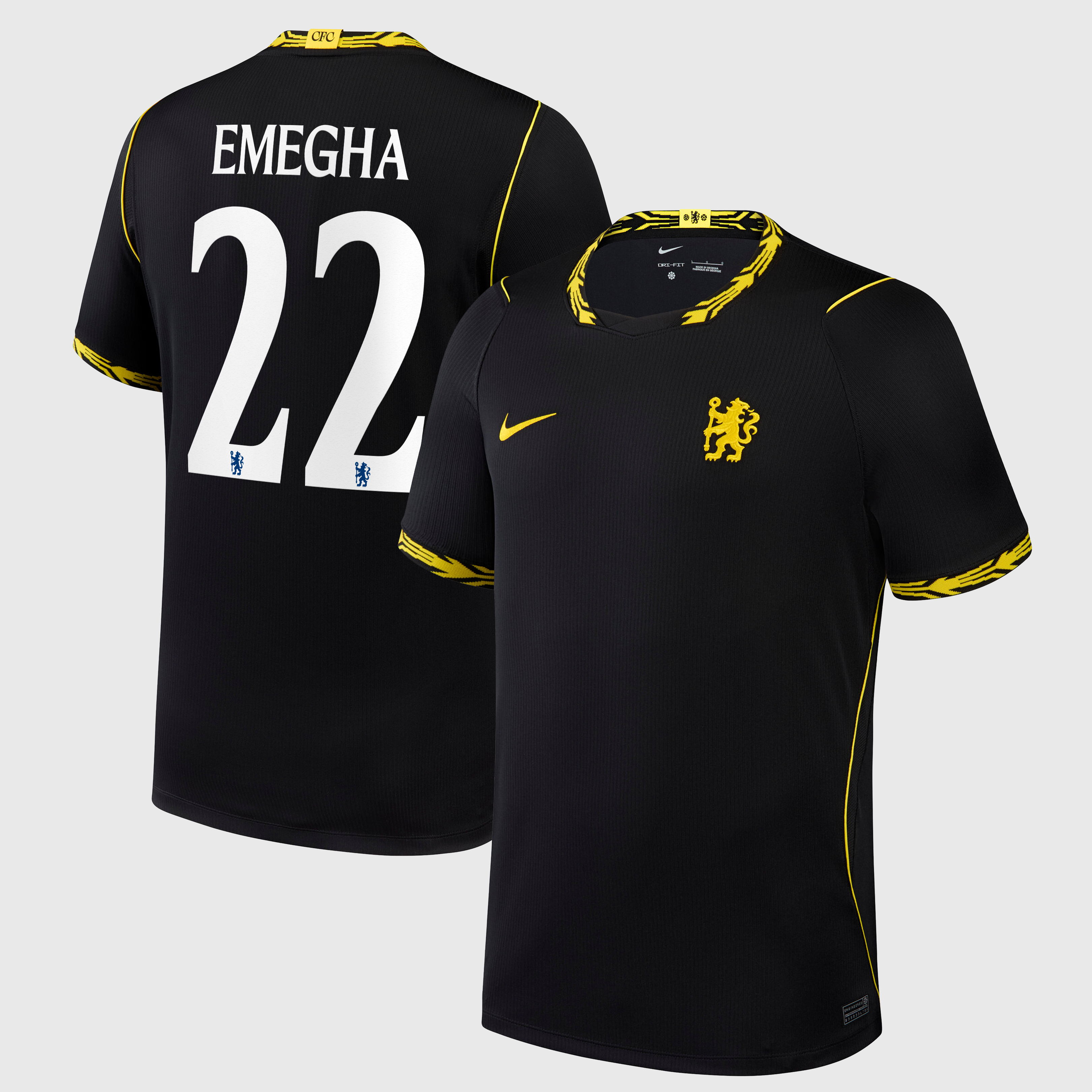 Chelsea Cup Nike Away Stadium Shirt 2026-27 with Emegha 22 printing, , rebel_hi-res