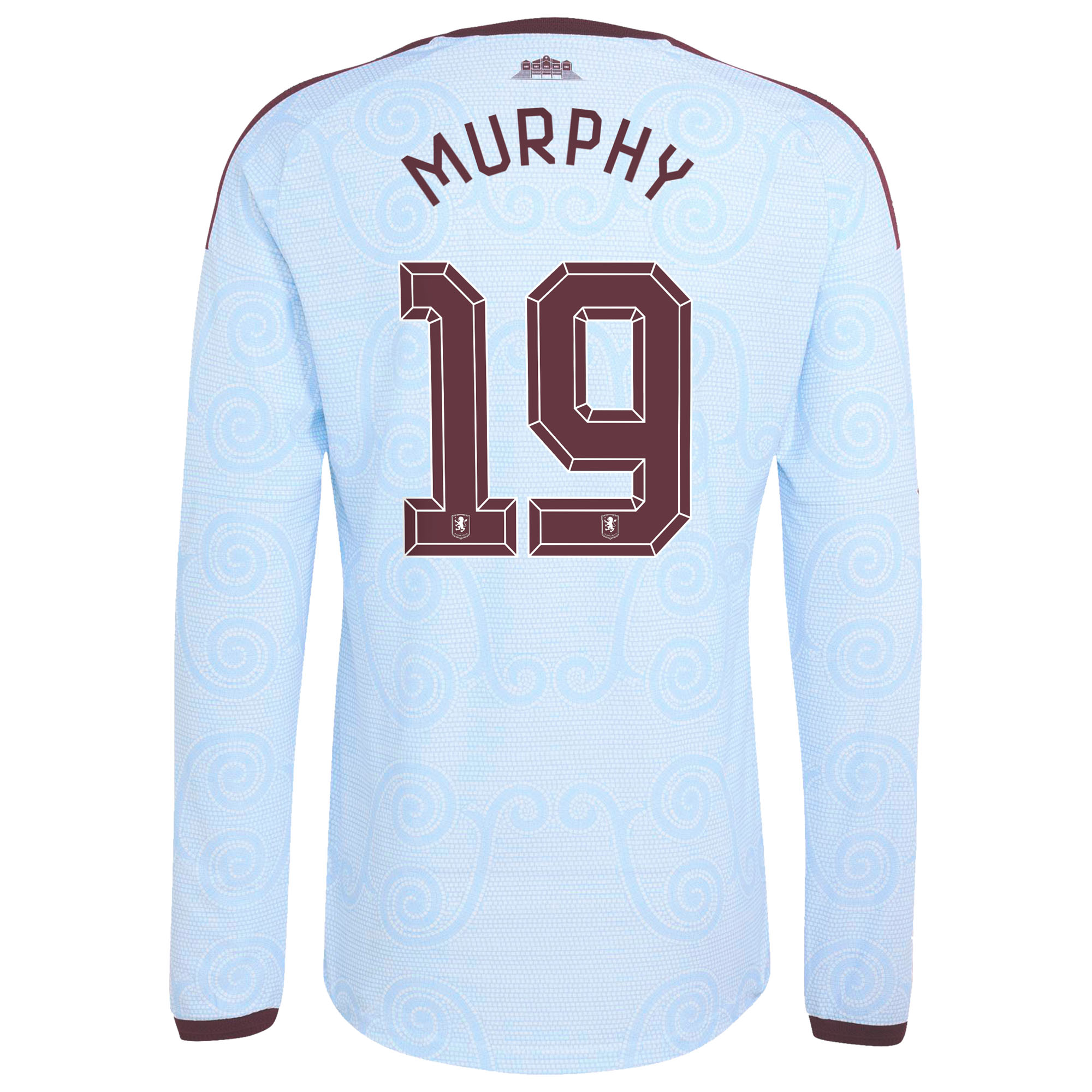Aston Villa adidas Third Authentic Shirt 2026-27 - Long sleeve with Murphy 19 Cup printing, , rebel_hi-res