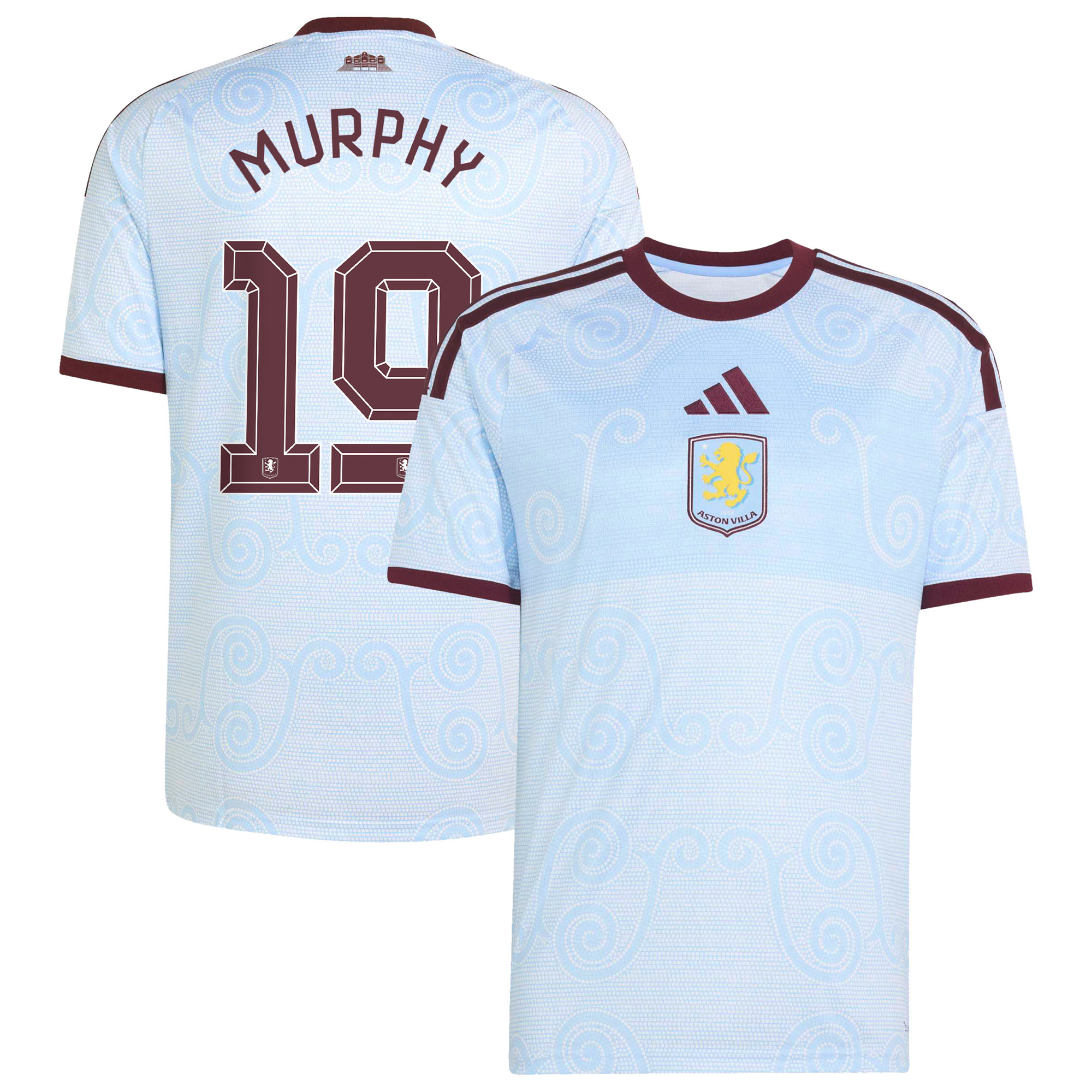 Aston Villa adidas Third Shirt 2026-27 with Murphy 19 Cup printing, , rebel_hi-res