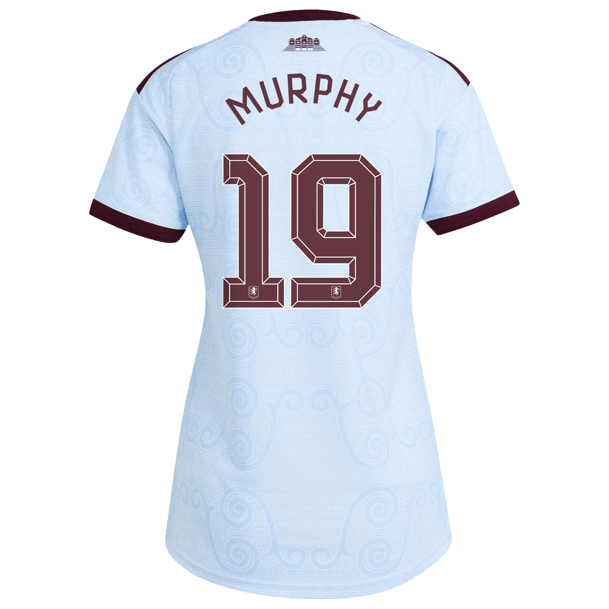 Aston Villa adidas Third Authentic Shirt 2026-27 - Womens with Murphy 19 Cup printing, , rebel_hi-res