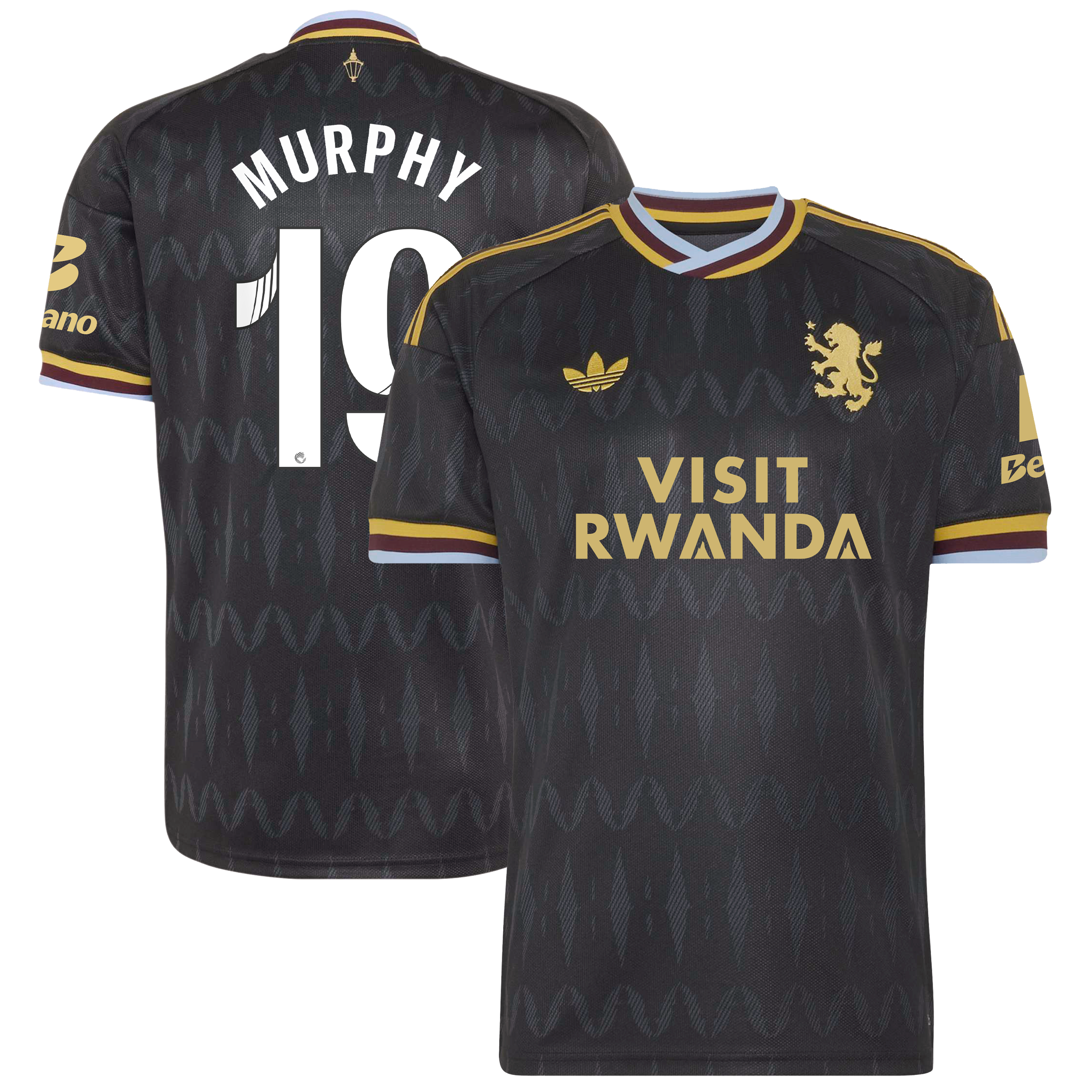 Aston Villa adidas WSL Away Shirt 2026-27 with Murphy 19  printing