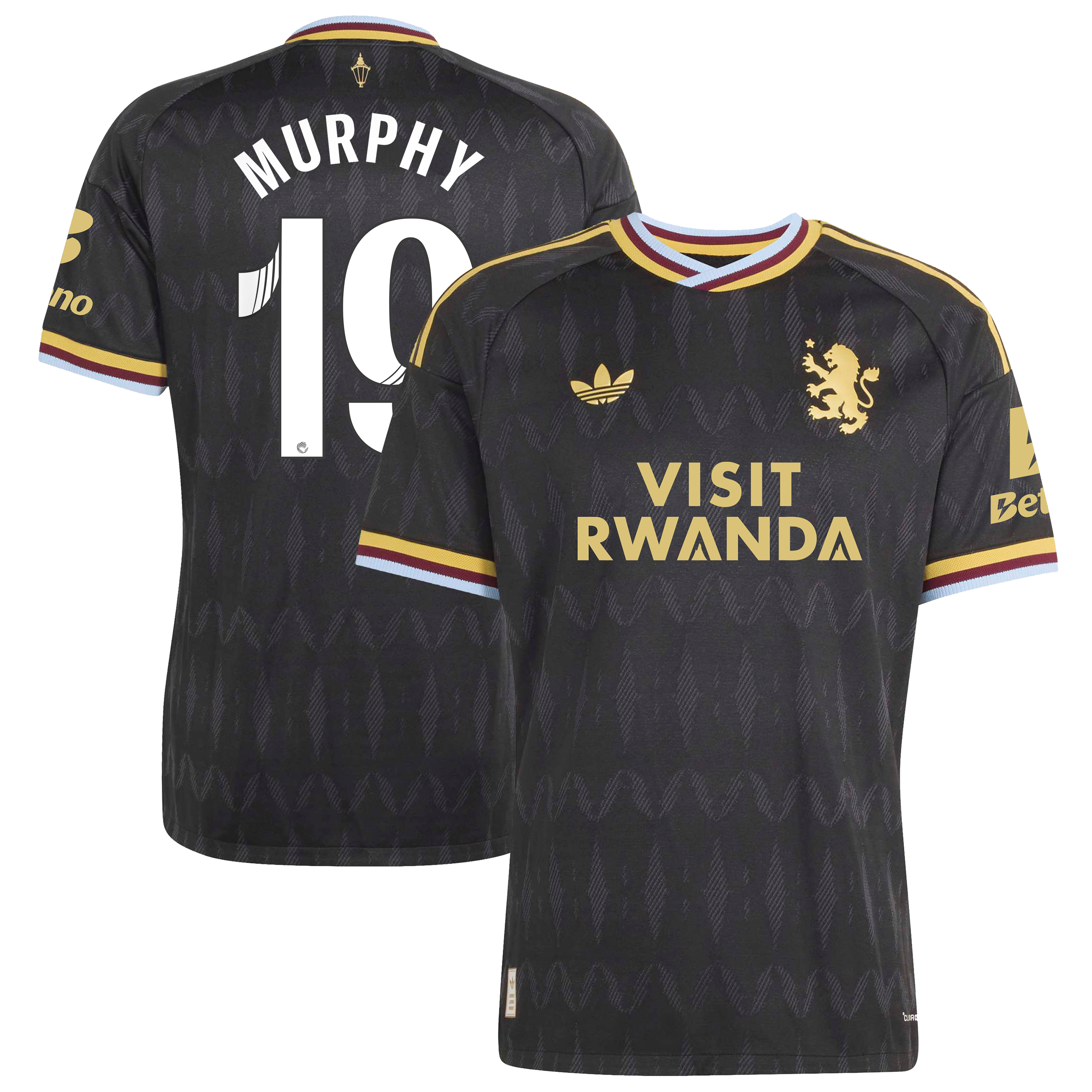 Aston Villa adidas WSL Away Authentic Shirt 2026-27 with Murphy 19  printing