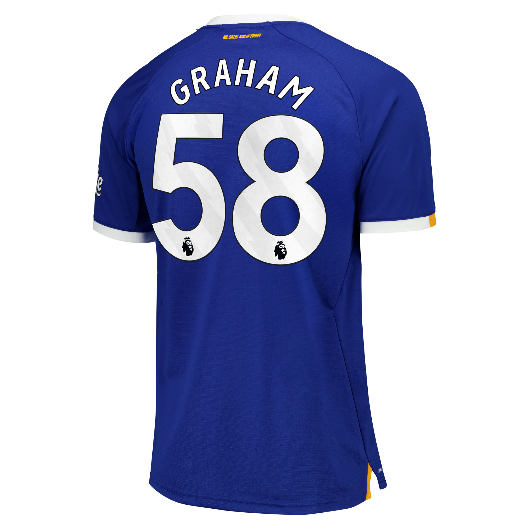 Everton Castore Home Pro Shirt 2026-27 with Graham 58 printing, , rebel_hi-res
