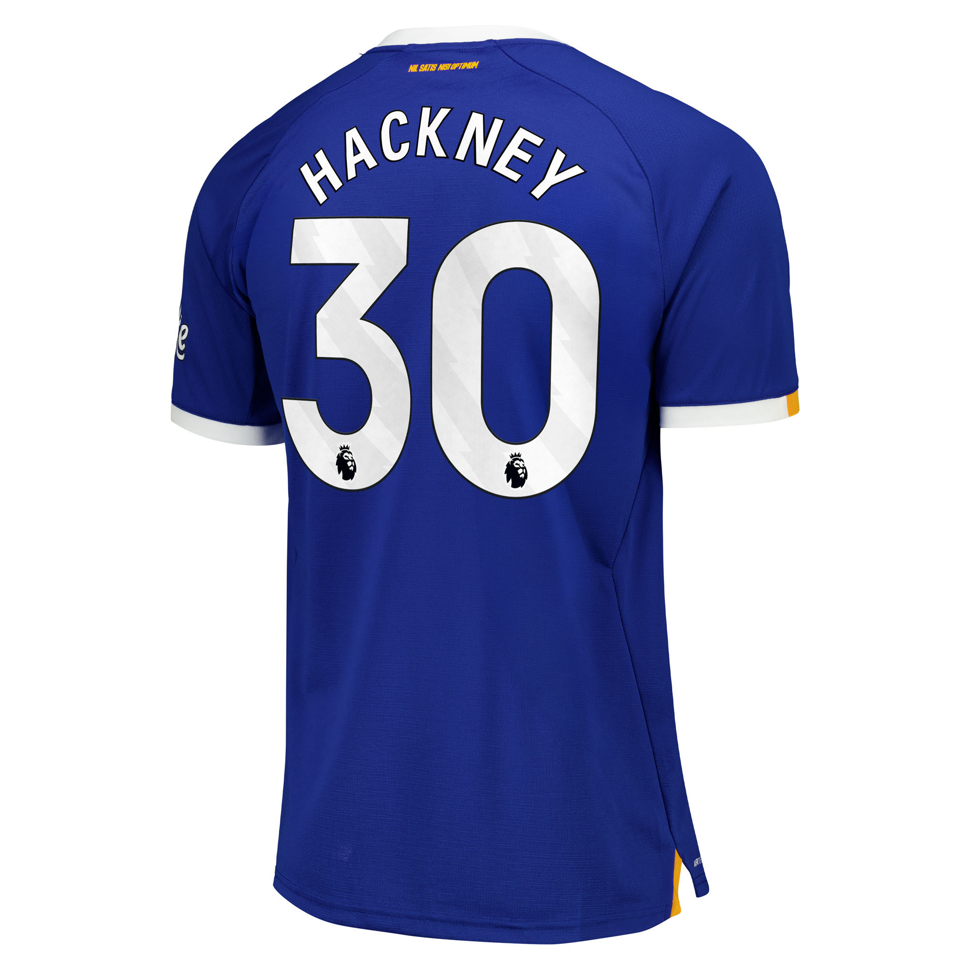 Everton Castore Home Pro Shirt 2026-27 with Hackney 30 printing, , rebel_hi-res