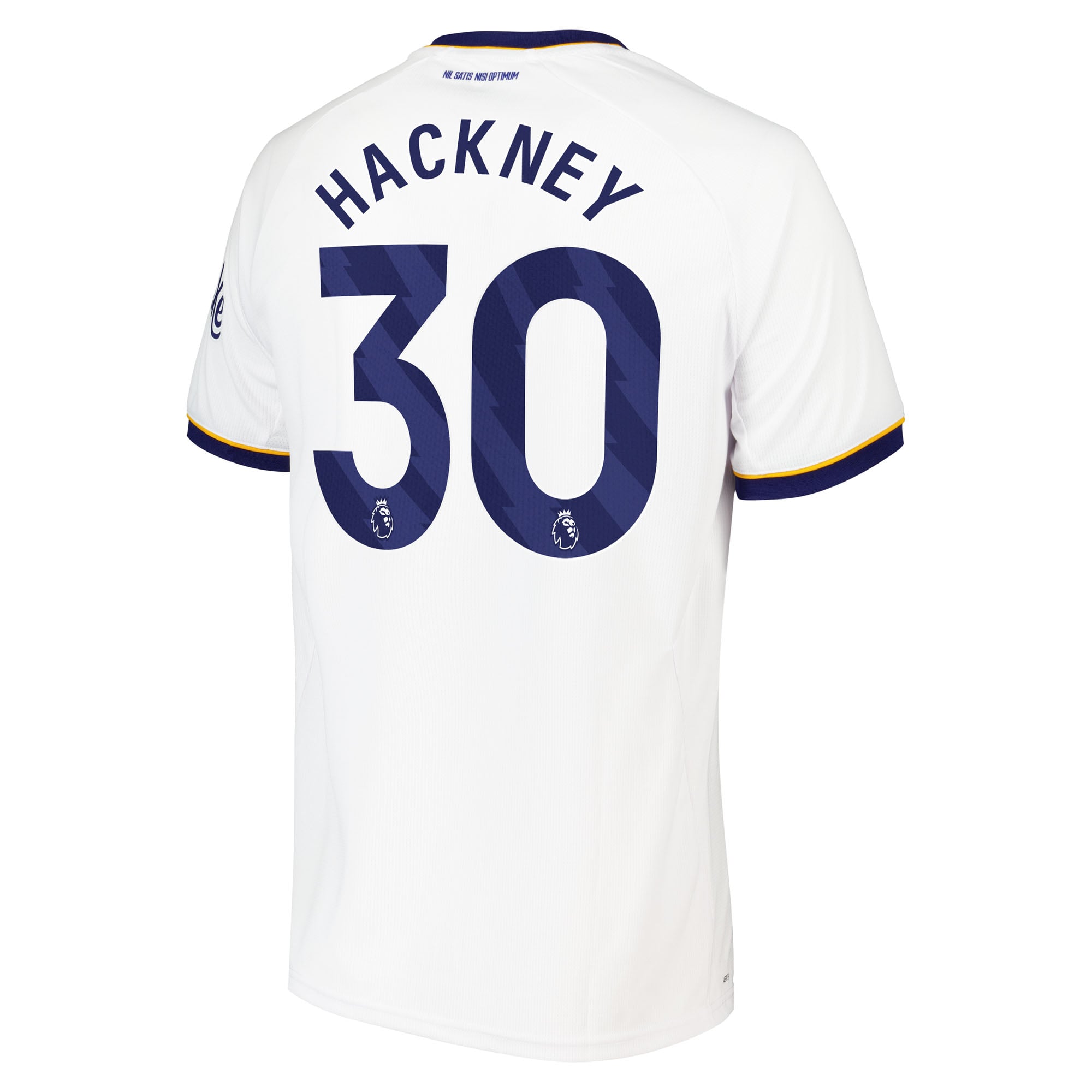 Everton Castore Away Shirt 2026-27 with Hackney 30 printing, , rebel_hi-res