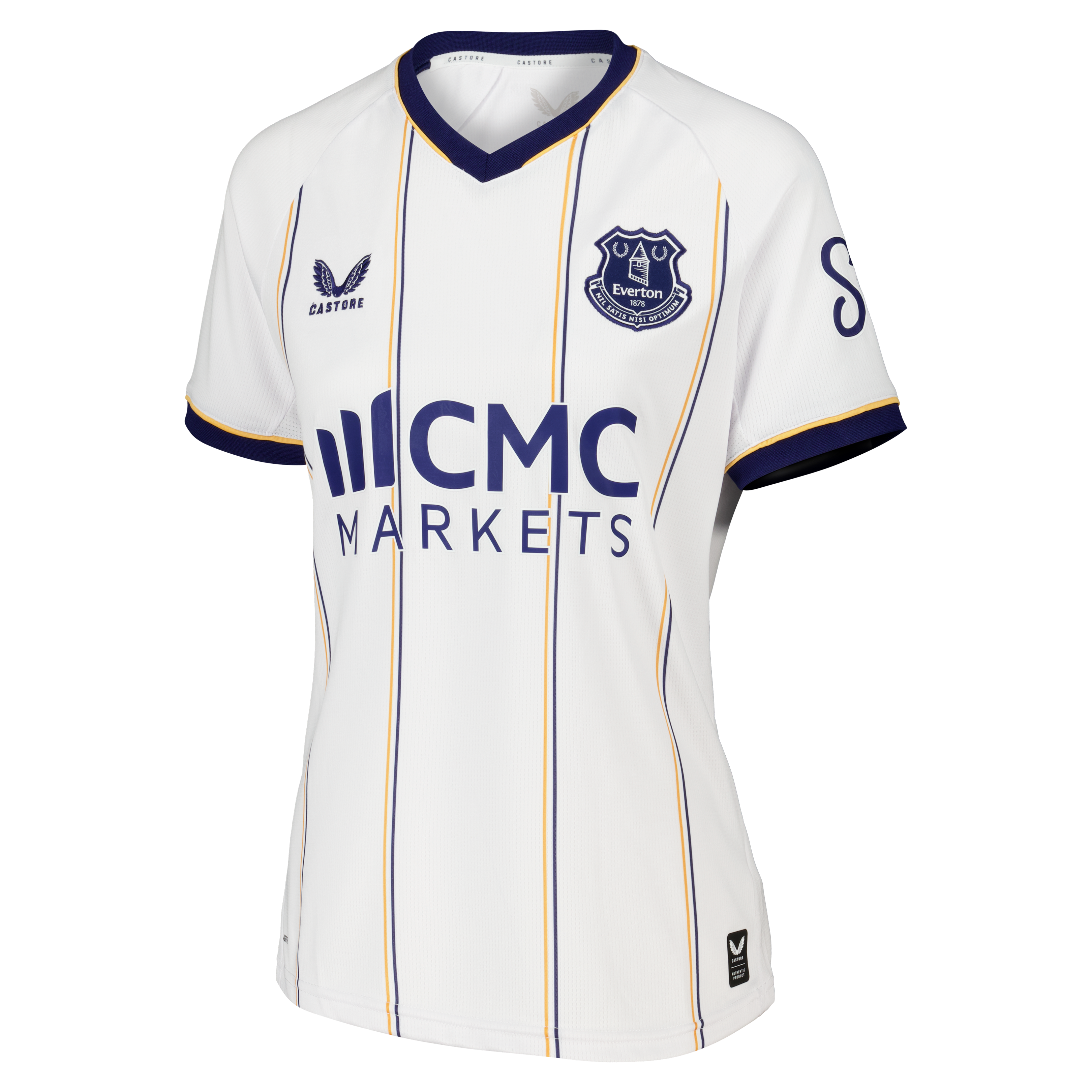 Everton Castore Away Shirt 2026-27 - Womens with Hackney 30 printing, , rebel_hi-res
