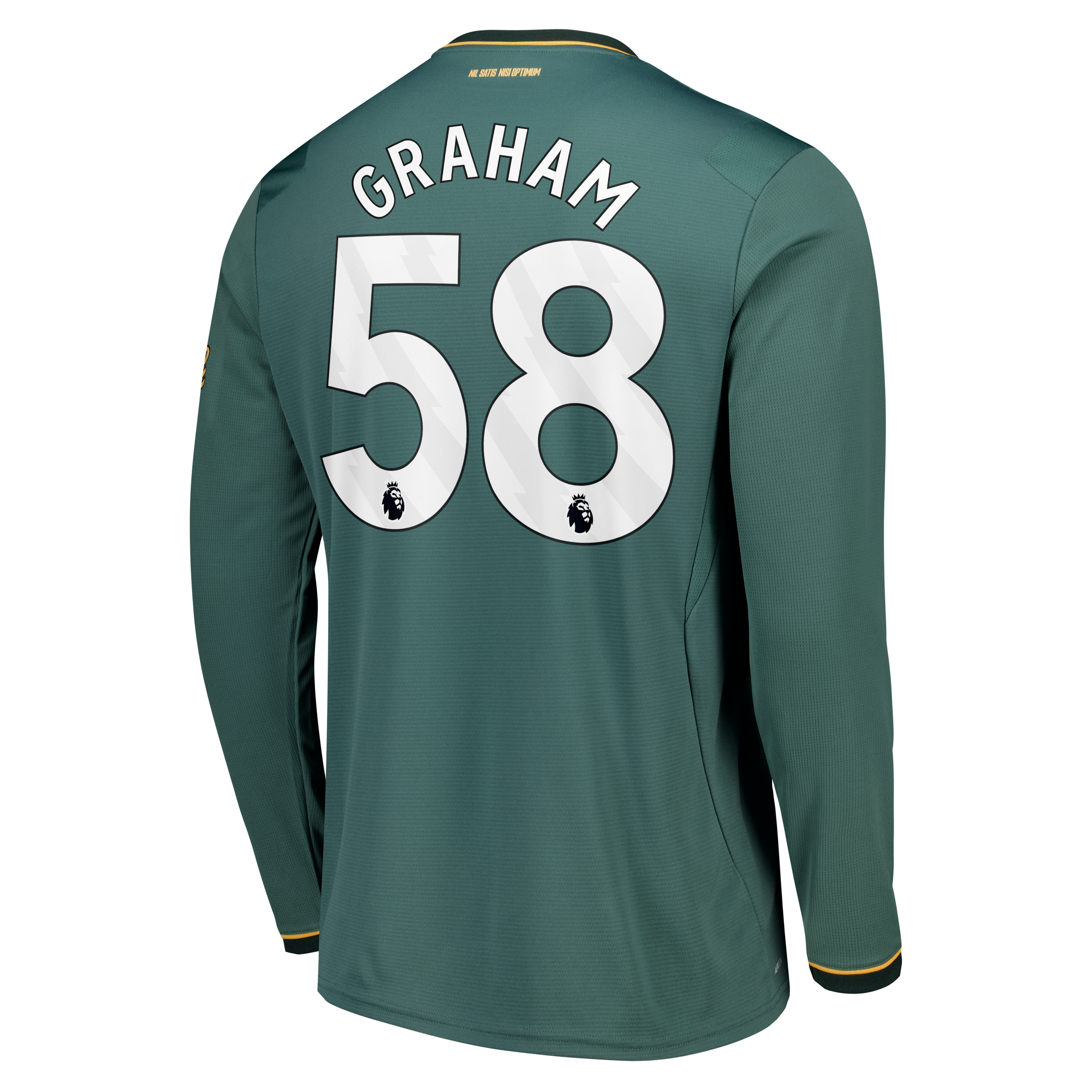 Everton Castore Third Replica Shirt 2026-27 - Long Sleeve with Graham 58 printing, , rebel_hi-res