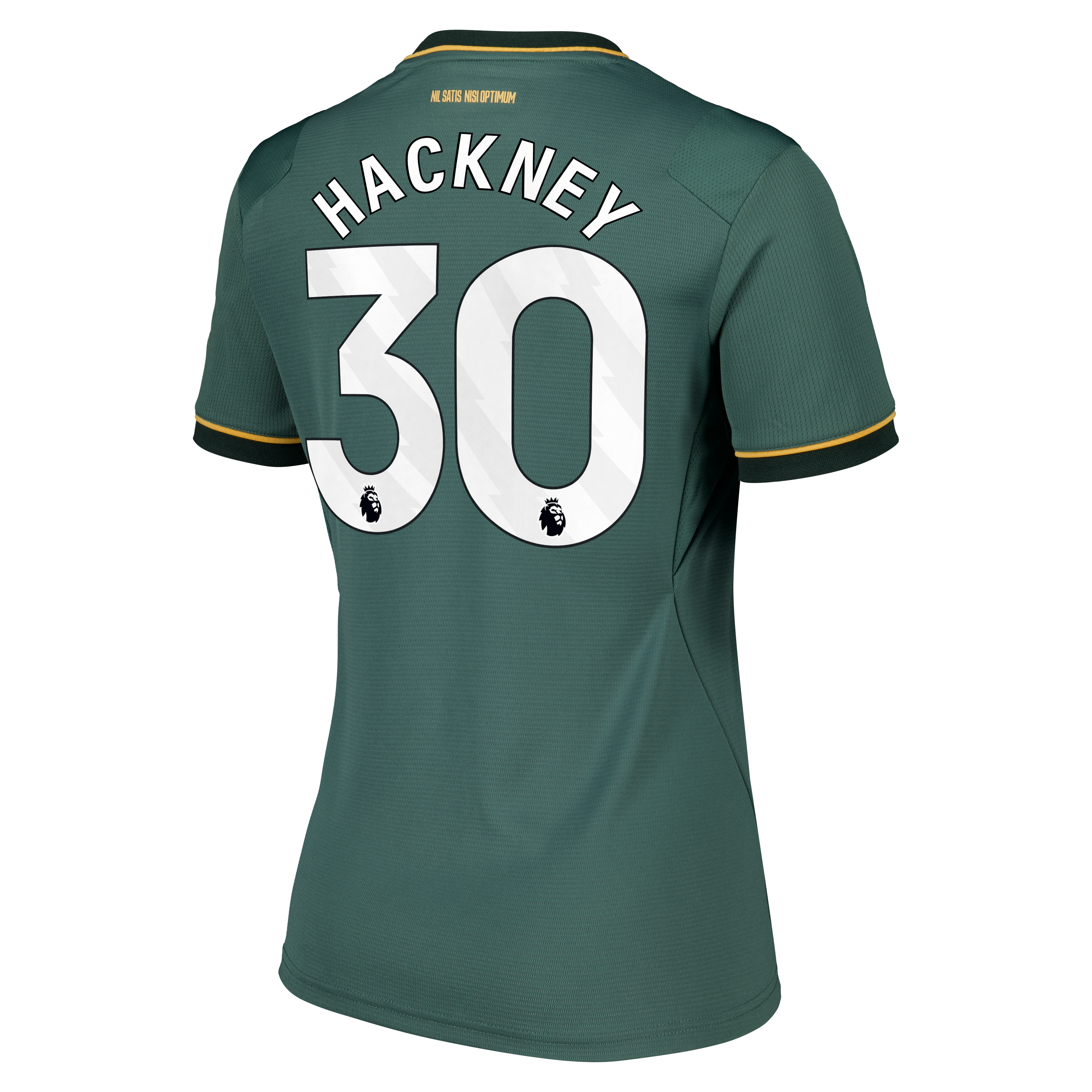 Everton Castore Third Replica Shirt 2026-27 - Womens with Hackney 30 printing, , rebel_hi-res