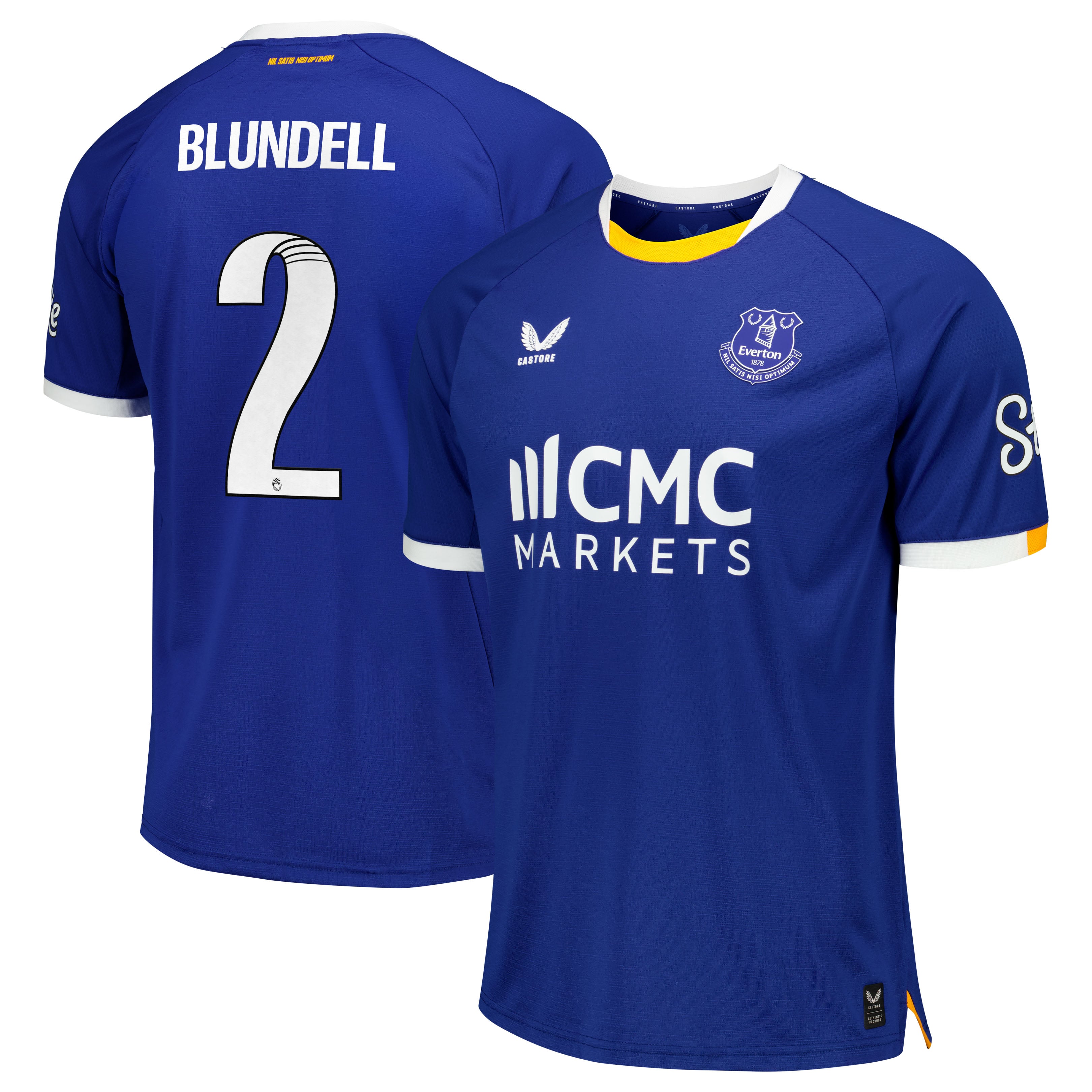 Everton WSL Castore Home Pro Shirt 2026-27 with Blundell 2 printing, , rebel_hi-res