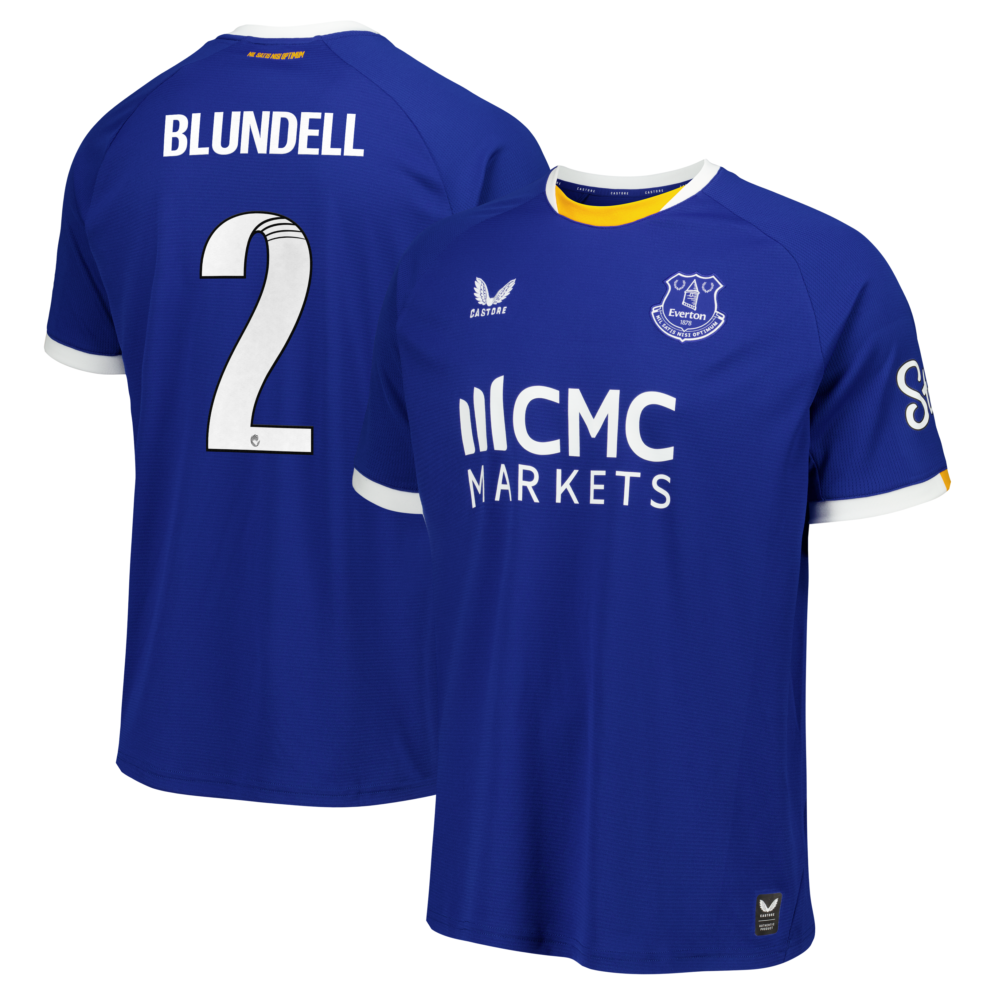 Everton WSL Castore Home Replica Shirt 2026-27 with Blundell 2 printing