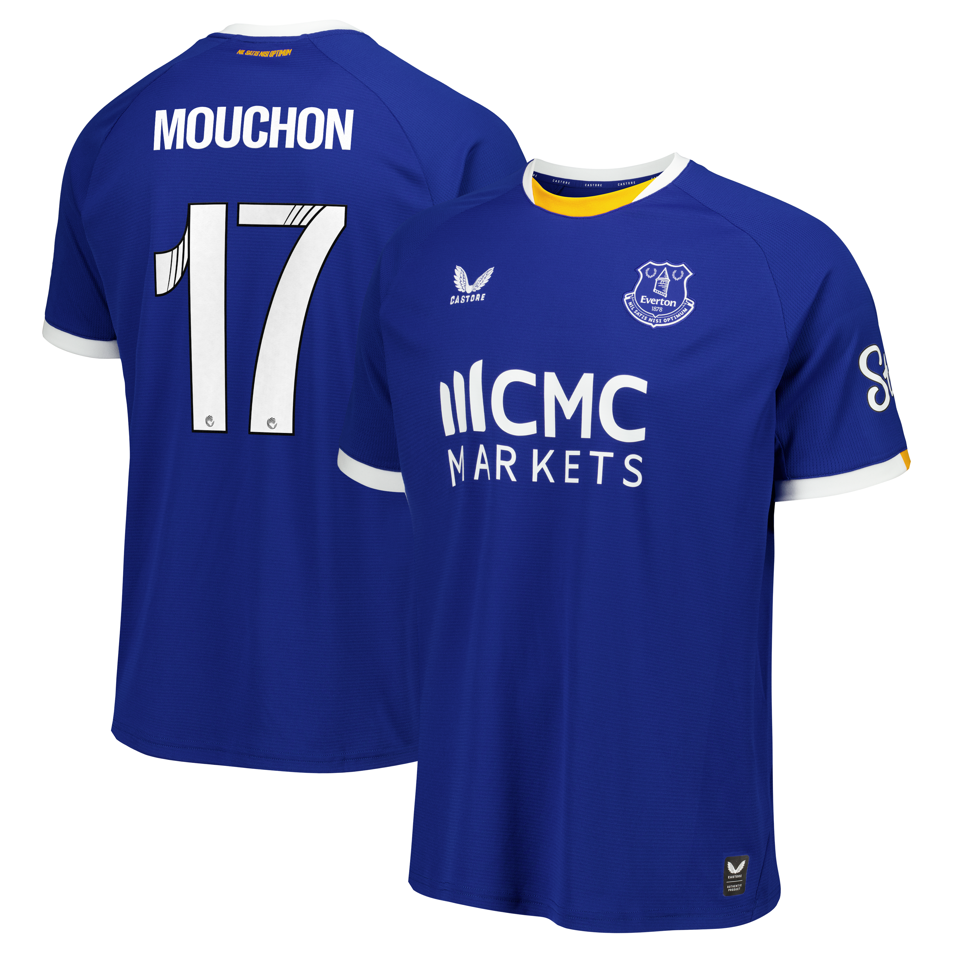Everton WSL Castore Home Replica Shirt 2026-27 with Mouchon 17 printing