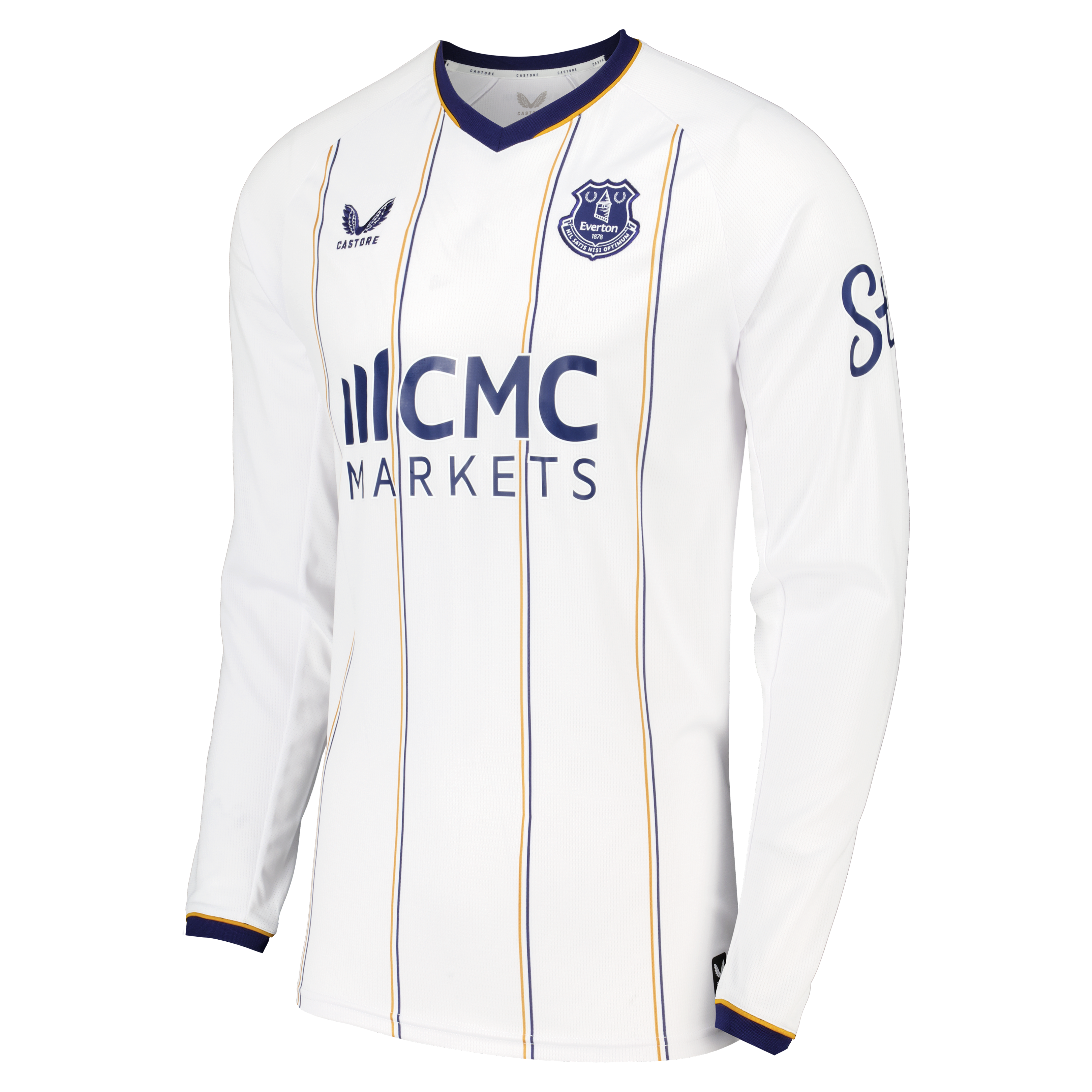 Everton WSL Castore Away Replica Shirt 2026-27 - Long Sleeve with Mouchon 17 printing, , rebel_hi-res