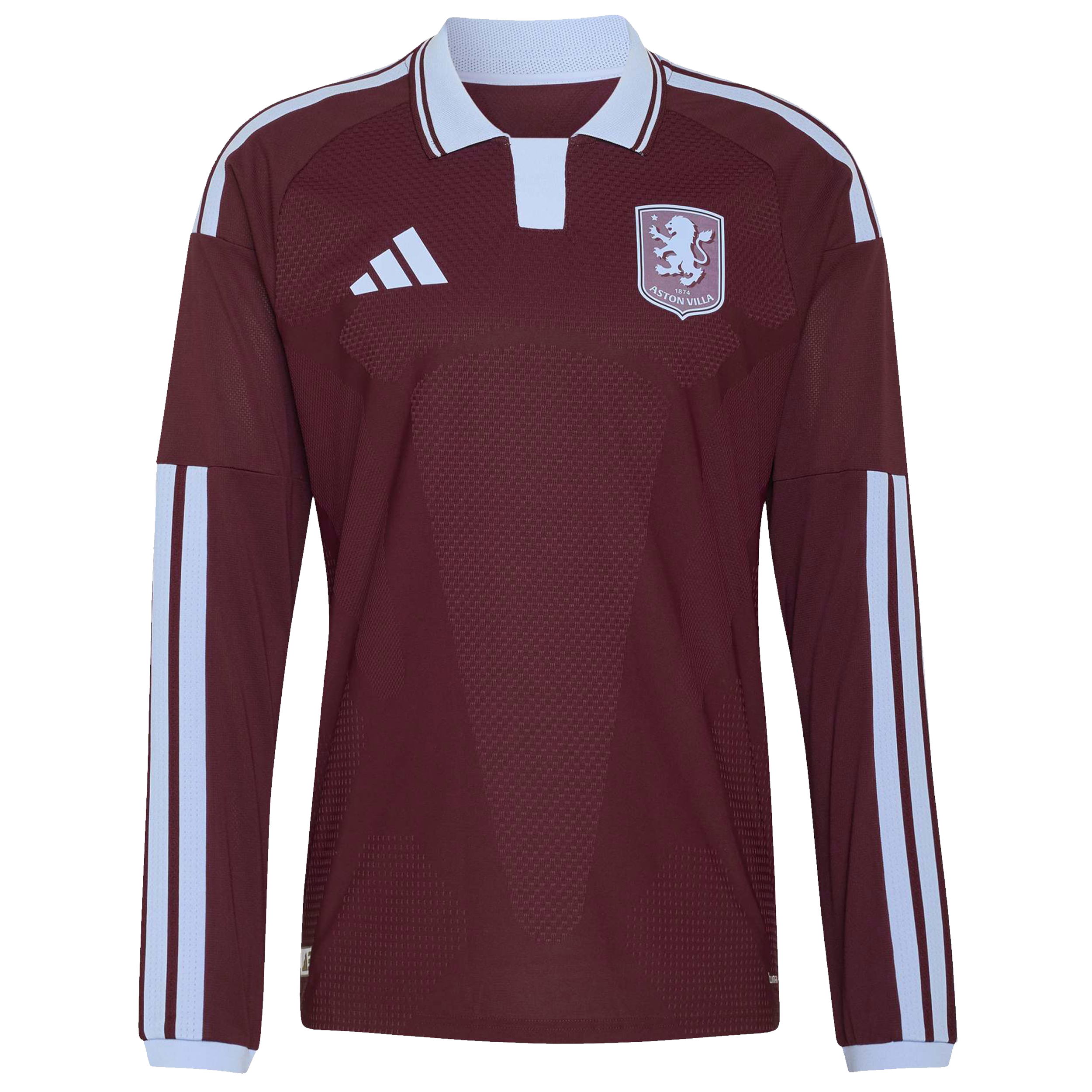 Aston Villa adidas Home Authentic Shirt 2026-27 - Long Sleeve with Ruggeri 13 printing, , rebel_hi-res
