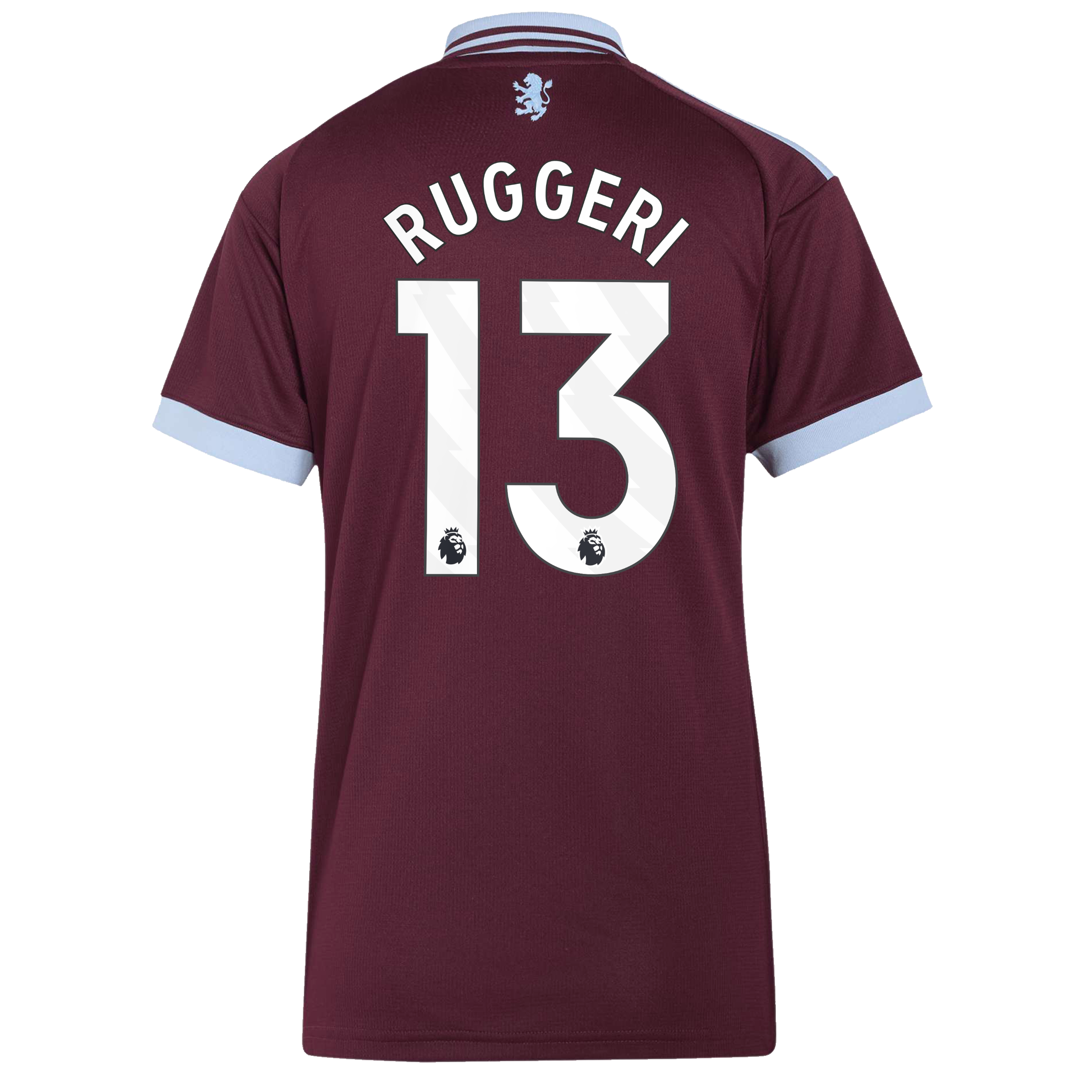Aston Villa adidas Home Shirt 2026-27 - Womens with Ruggeri 13 printing, , rebel_hi-res