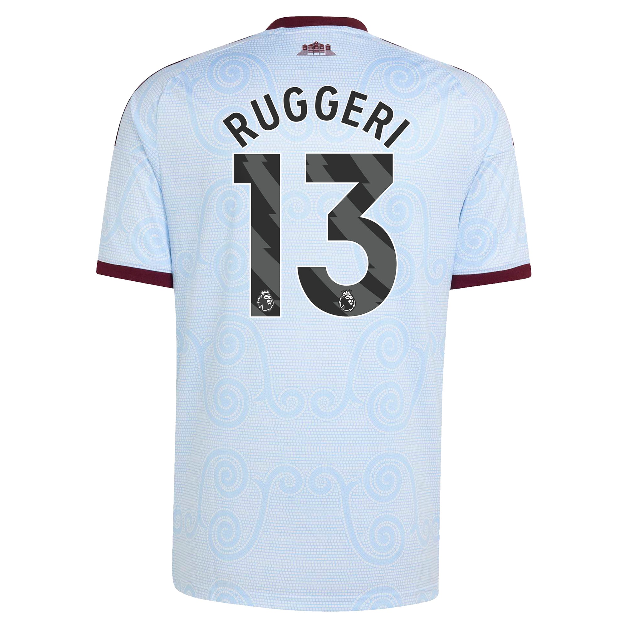 Aston Villa adidas Third Shirt 2026-27 with Ruggeri 13 printing, , rebel_hi-res