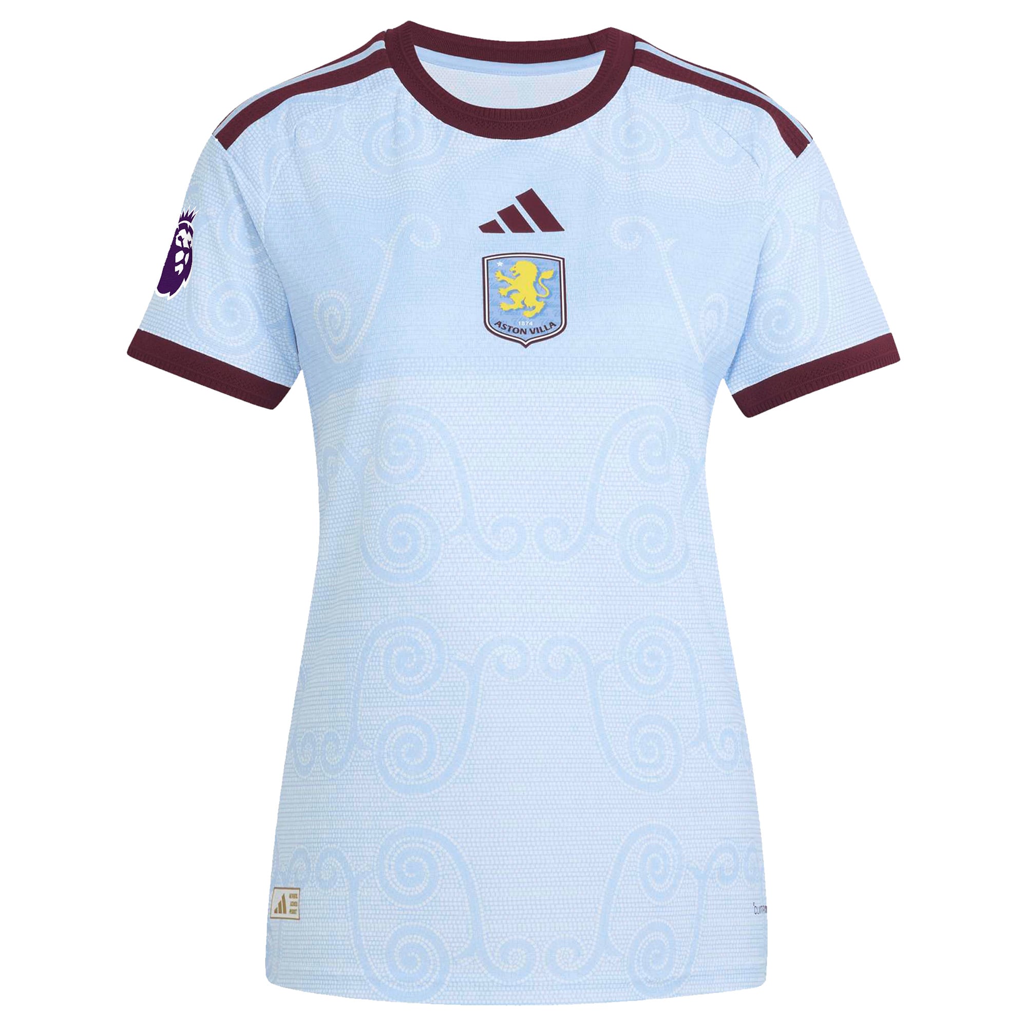 Aston Villa adidas Third Authentic Shirt 2026-27 - Womens with Ruggeri 13 Cup printing, , rebel_hi-res