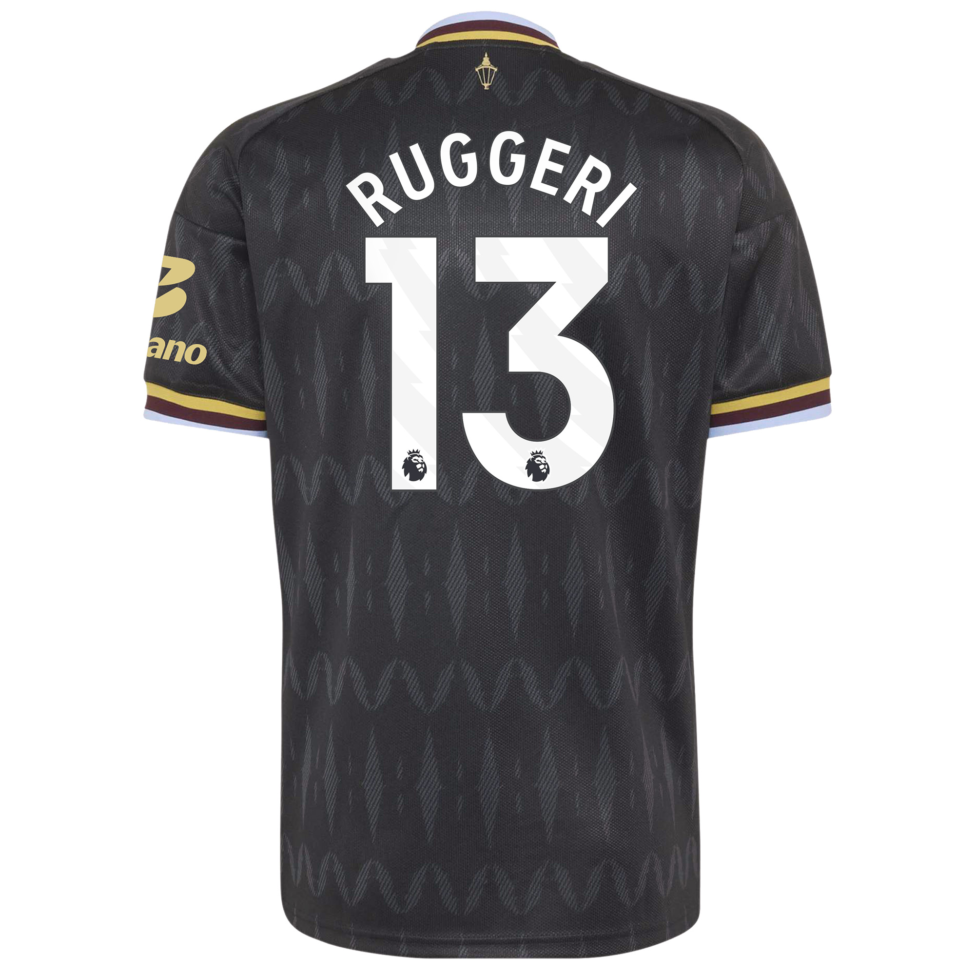 Aston Villa adidas Away Shirt 2026-27 with Ruggeri 13 printing, , rebel_hi-res