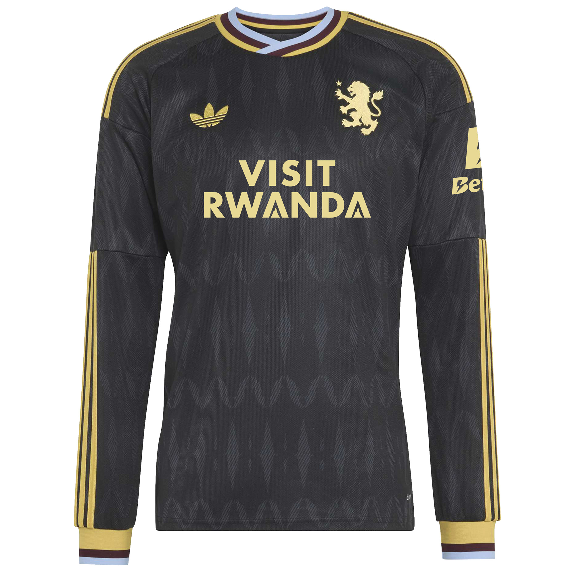Aston Villa adidas Away Shirt 2026-27 - Long Sleeve with Ruggeri 13 printing, , rebel_hi-res