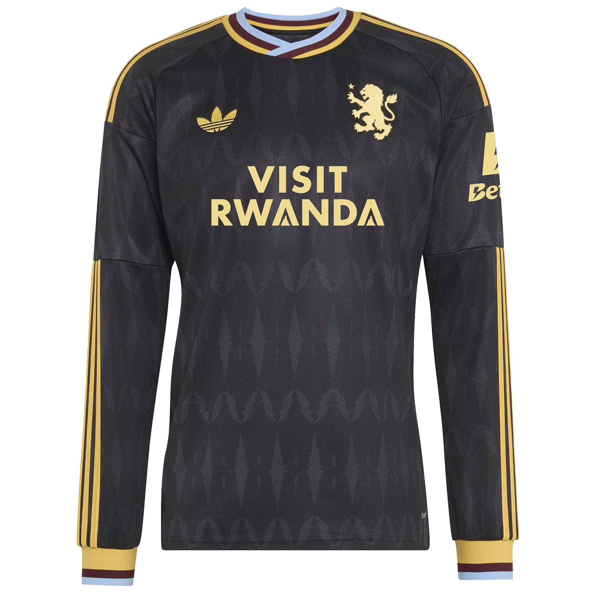 Aston Villa adidas Away Shirt 2026-27 - Long Sleeve with Ruggeri 13 Cup printing, , rebel_hi-res