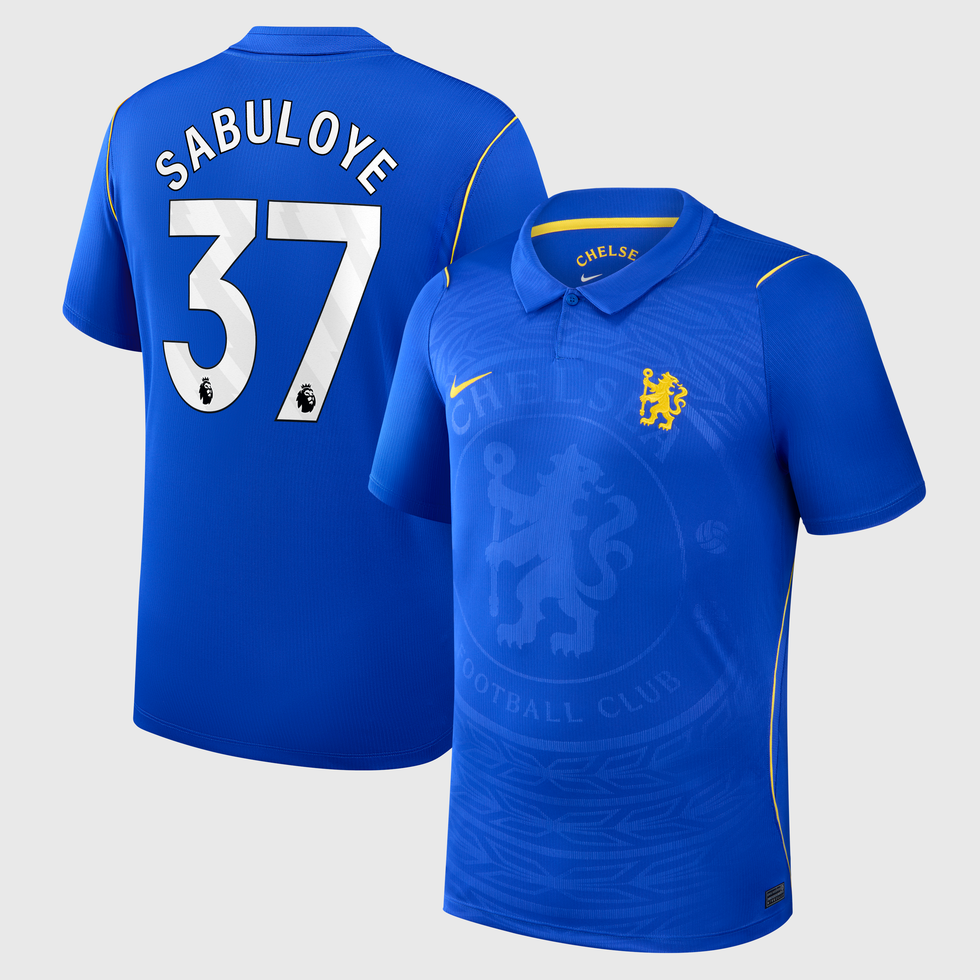 Chelsea Nike Home Stadium Shirt 2026-27 with Sabuloye 37 printing