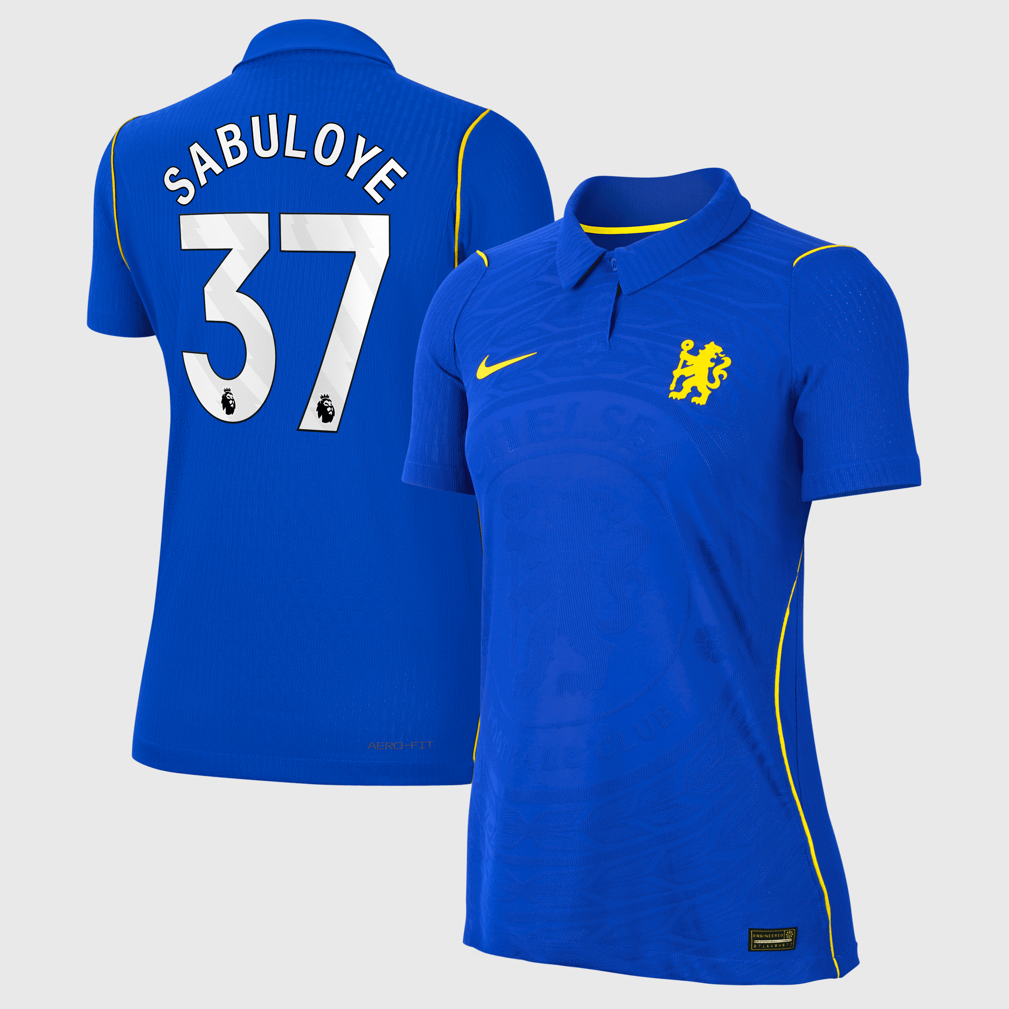 Chelsea Nike Home Aero-FIT Match Shirt 2026-27 - Womens with Sabuloye 37 printing, , rebel_hi-res