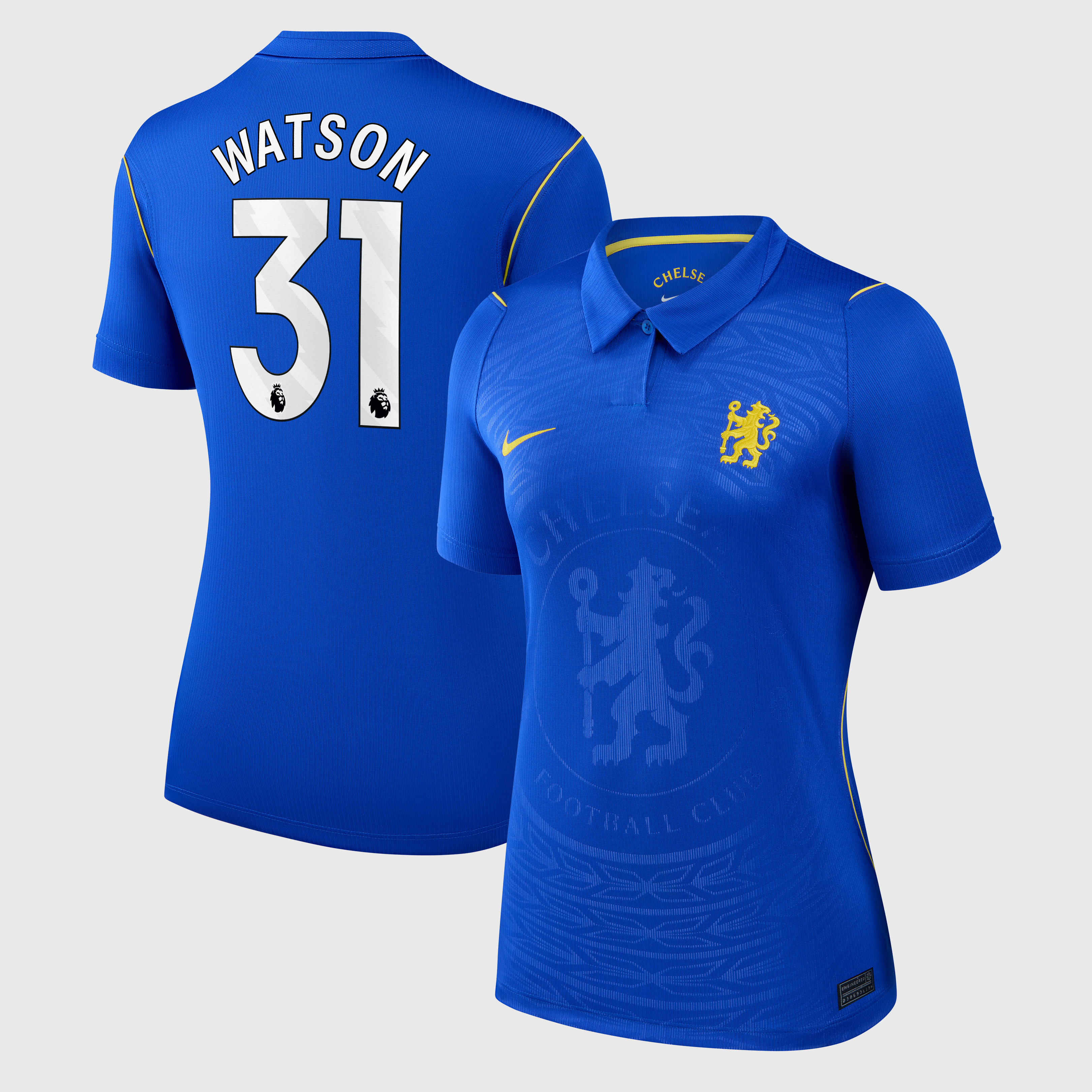 Chelsea Nike Home Stadium Shirt 2026-27 - Womens with Watson 31 printing