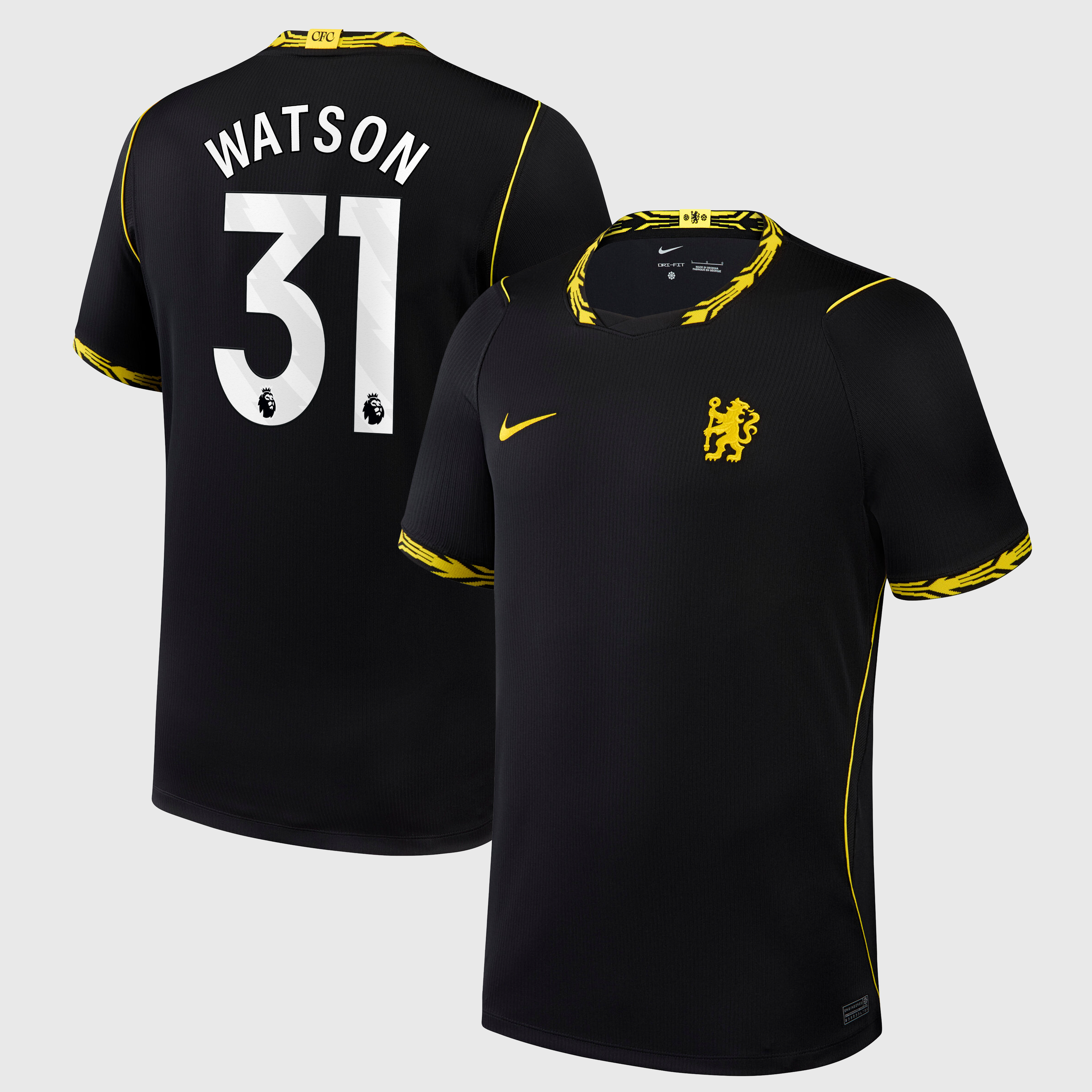 Chelsea Nike Away Stadium Shirt 2026-27 with Watson 31 printing