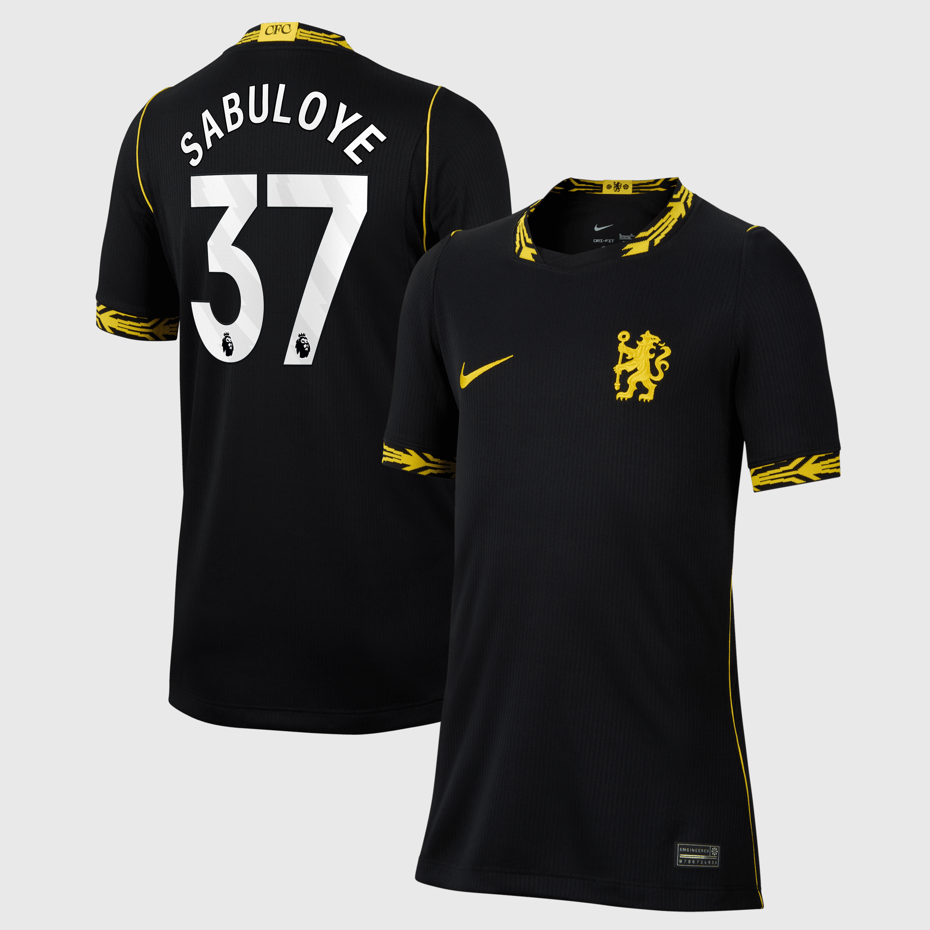 Chelsea Nike Away Stadium Shirt 2026-27 - Kids with Sabuloye 37 printing, , rebel_hi-res
